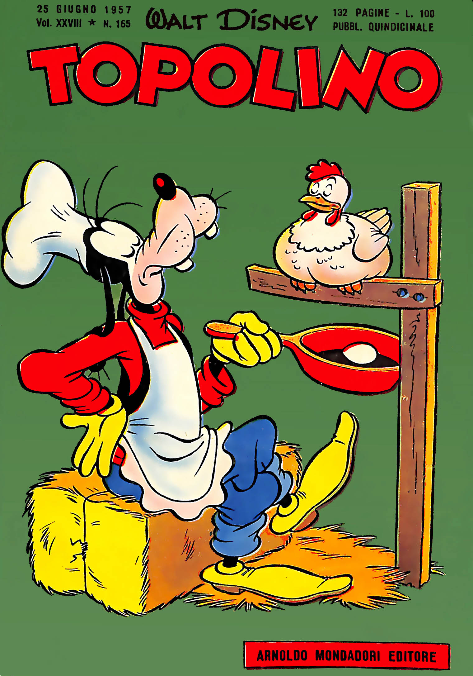 Fumetto Topolino -  1957