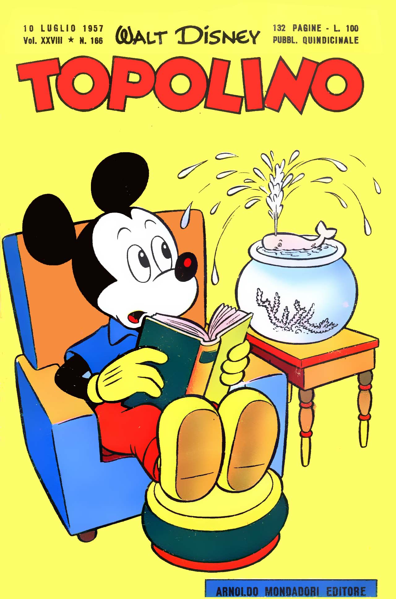 Fumetto Topolino -  1957