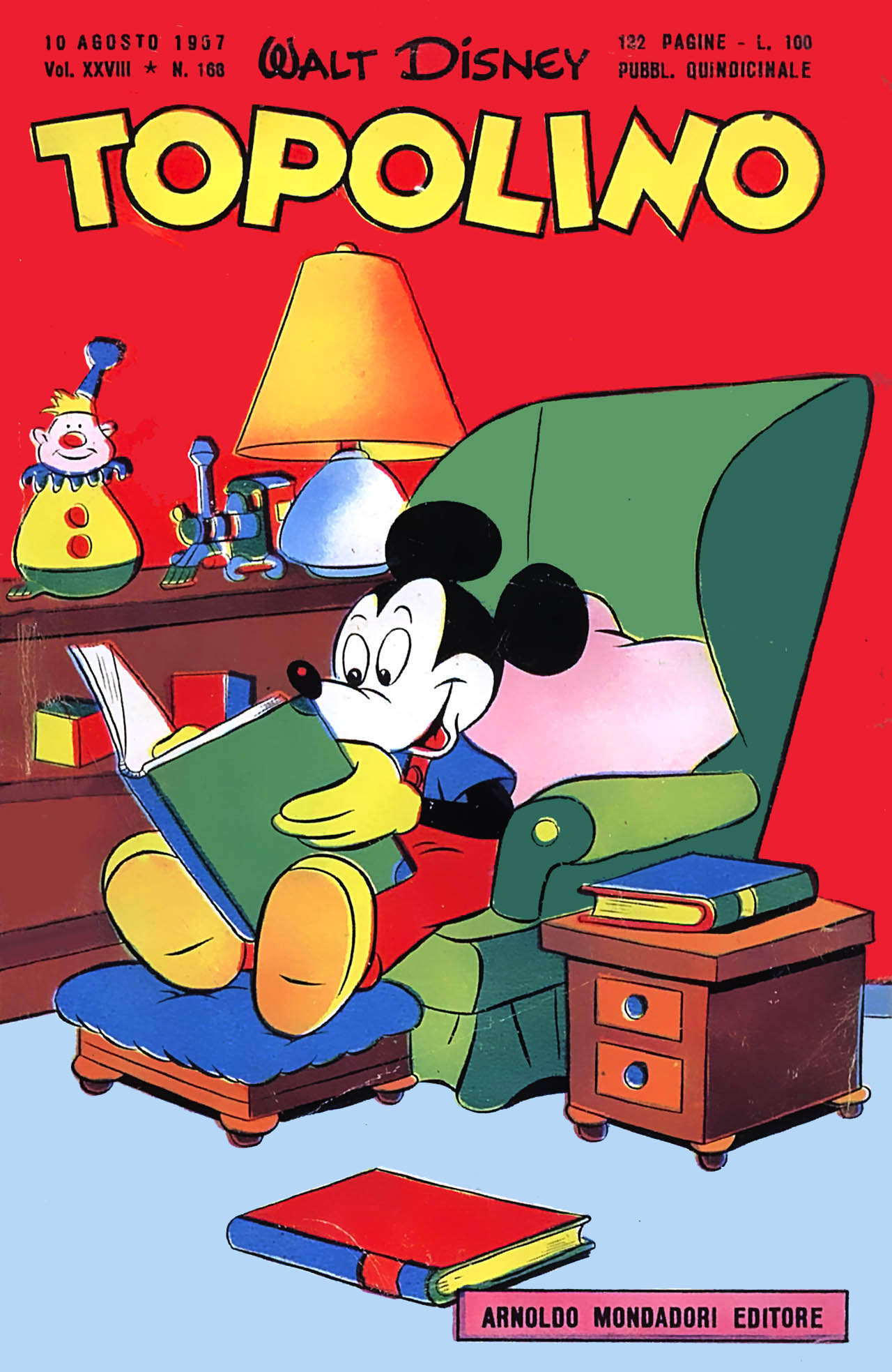 Fumetto Topolino -  1957