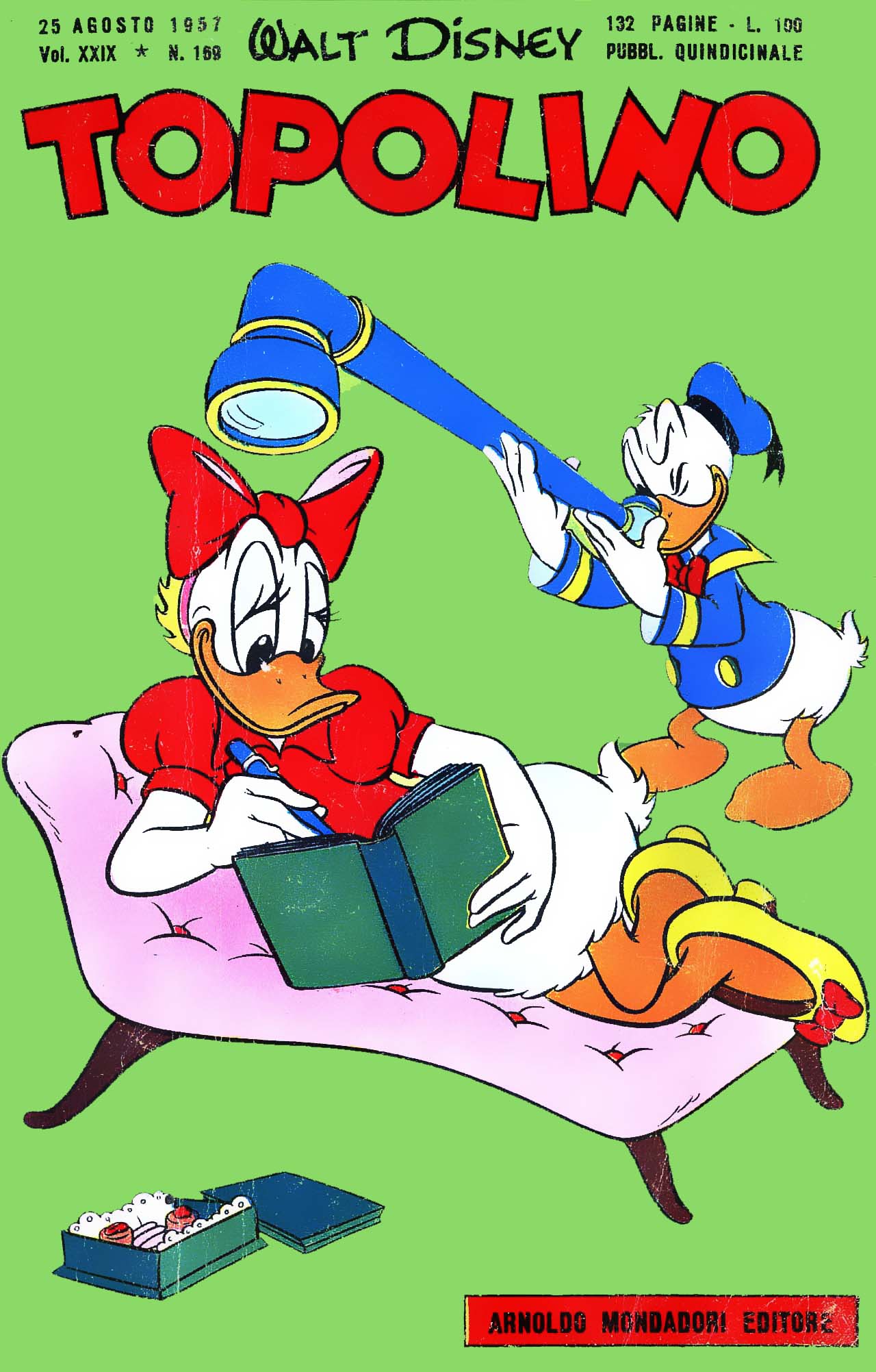 Fumetto Topolino -  1957