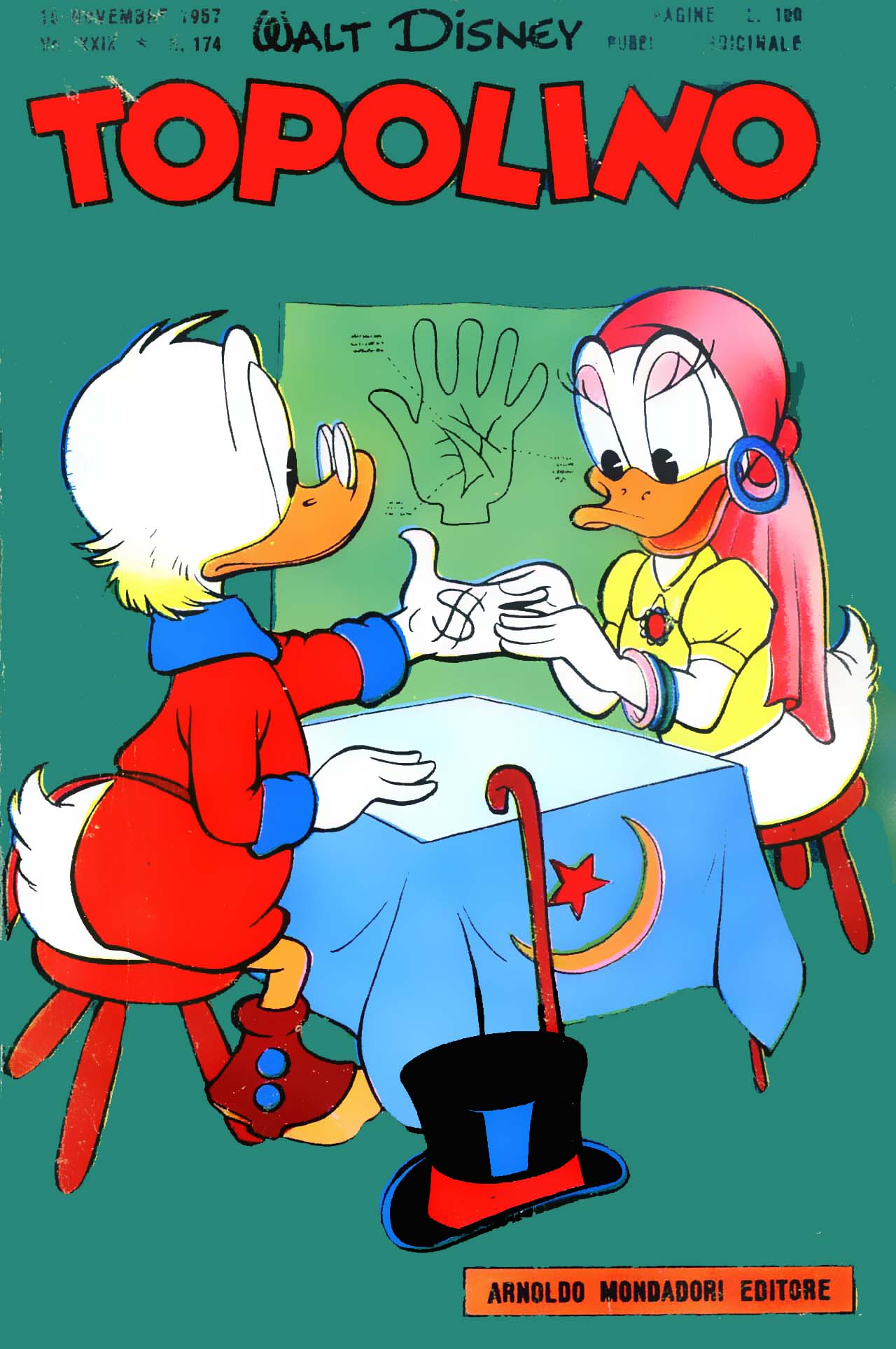 Fumetto Topolino -  1957
