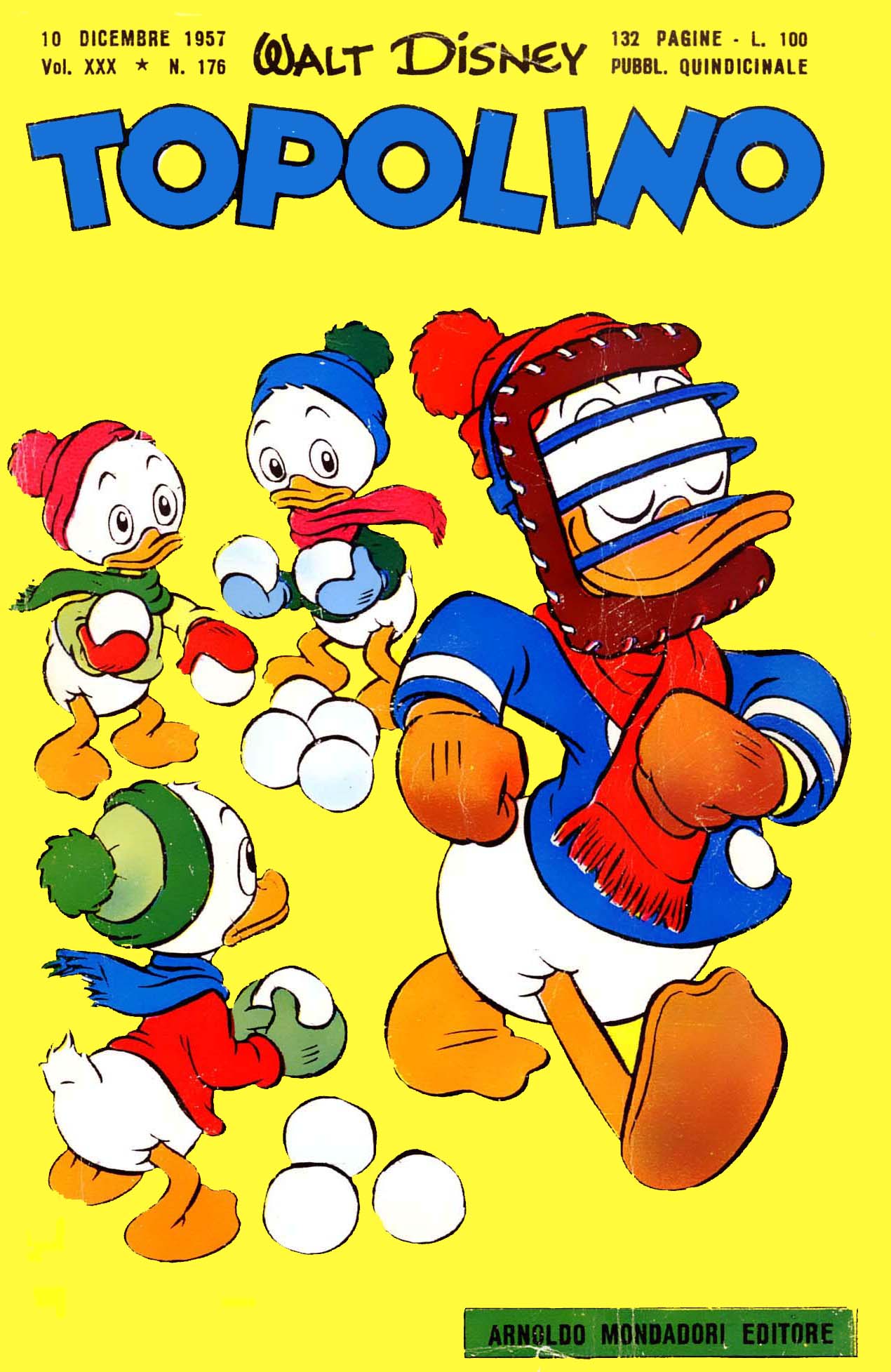 Fumetto Topolino -  1957
