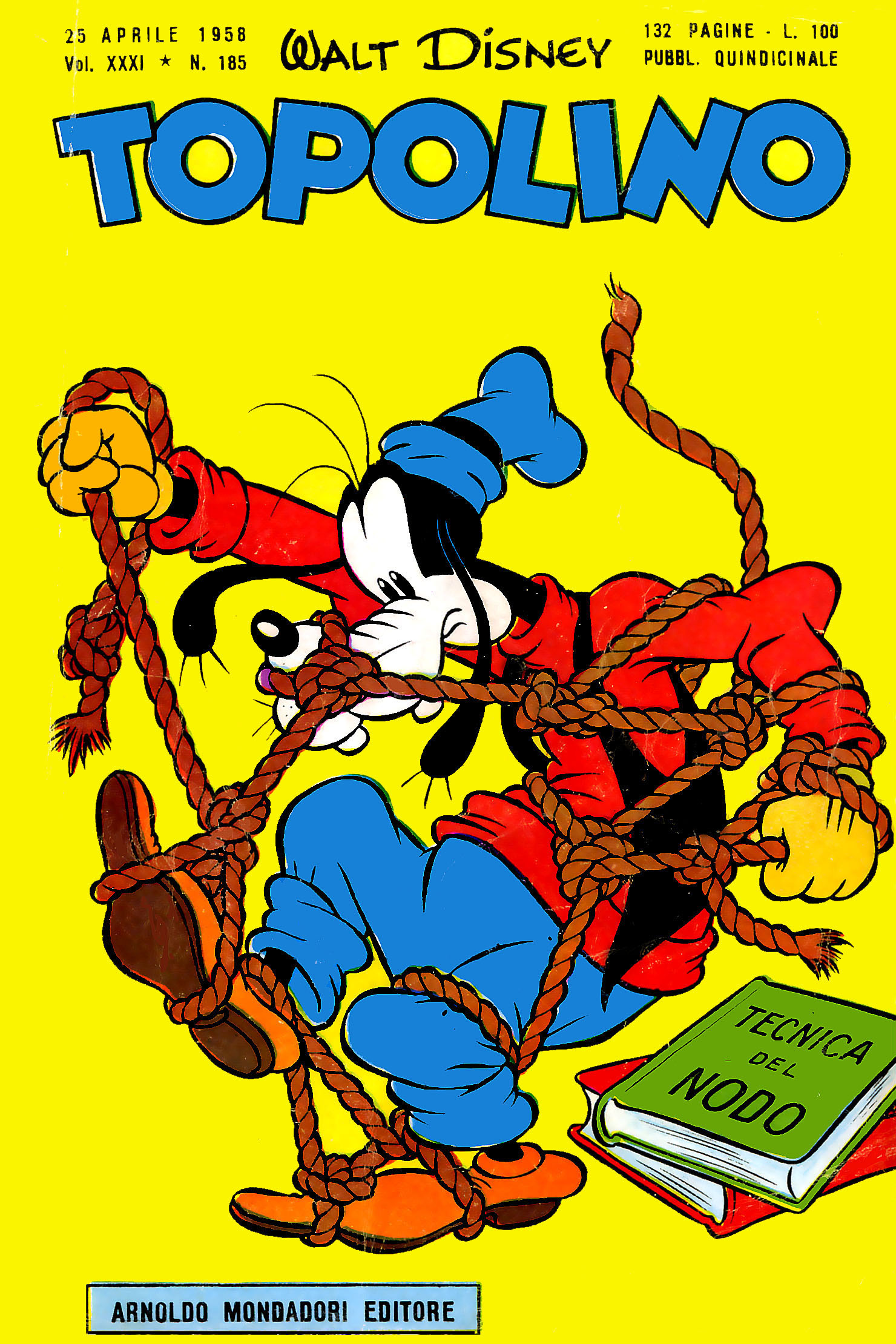Fumetto Topolino -  1958