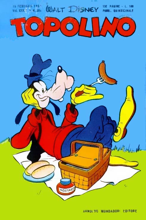 Fumetto Topolino -  1959