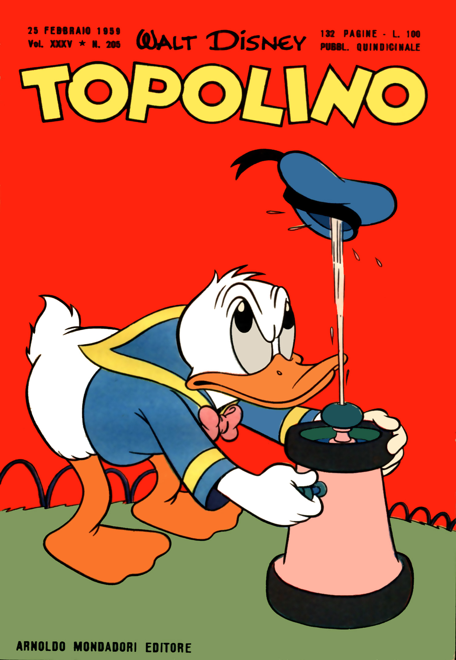 Fumetto Topolino -  1959
