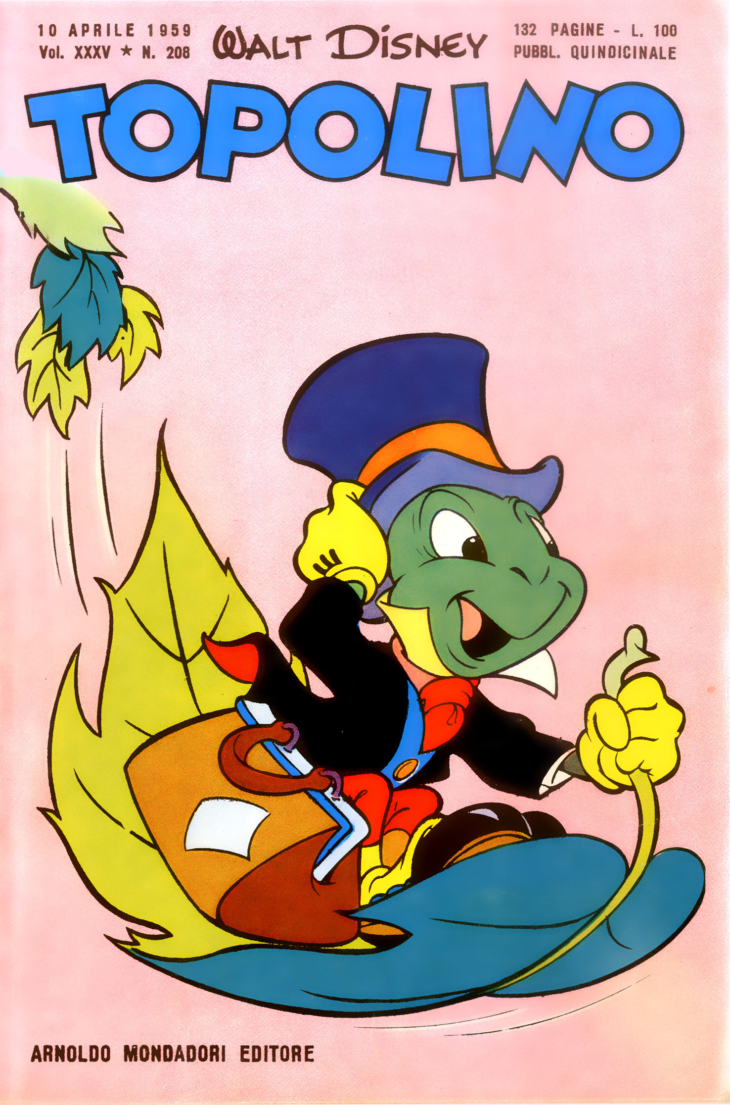 Fumetto Topolino -  1959