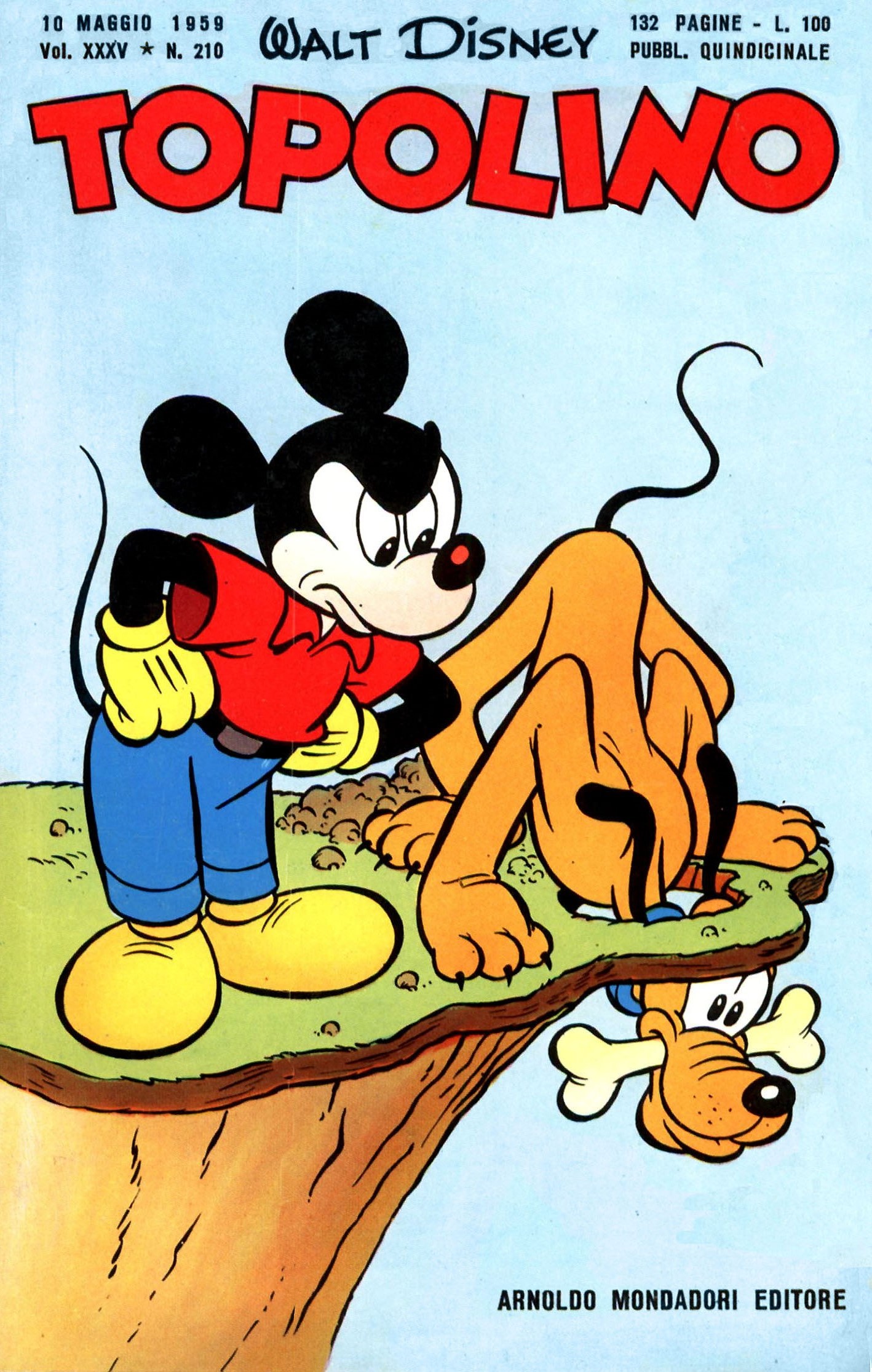 Fumetto Topolino -  1959