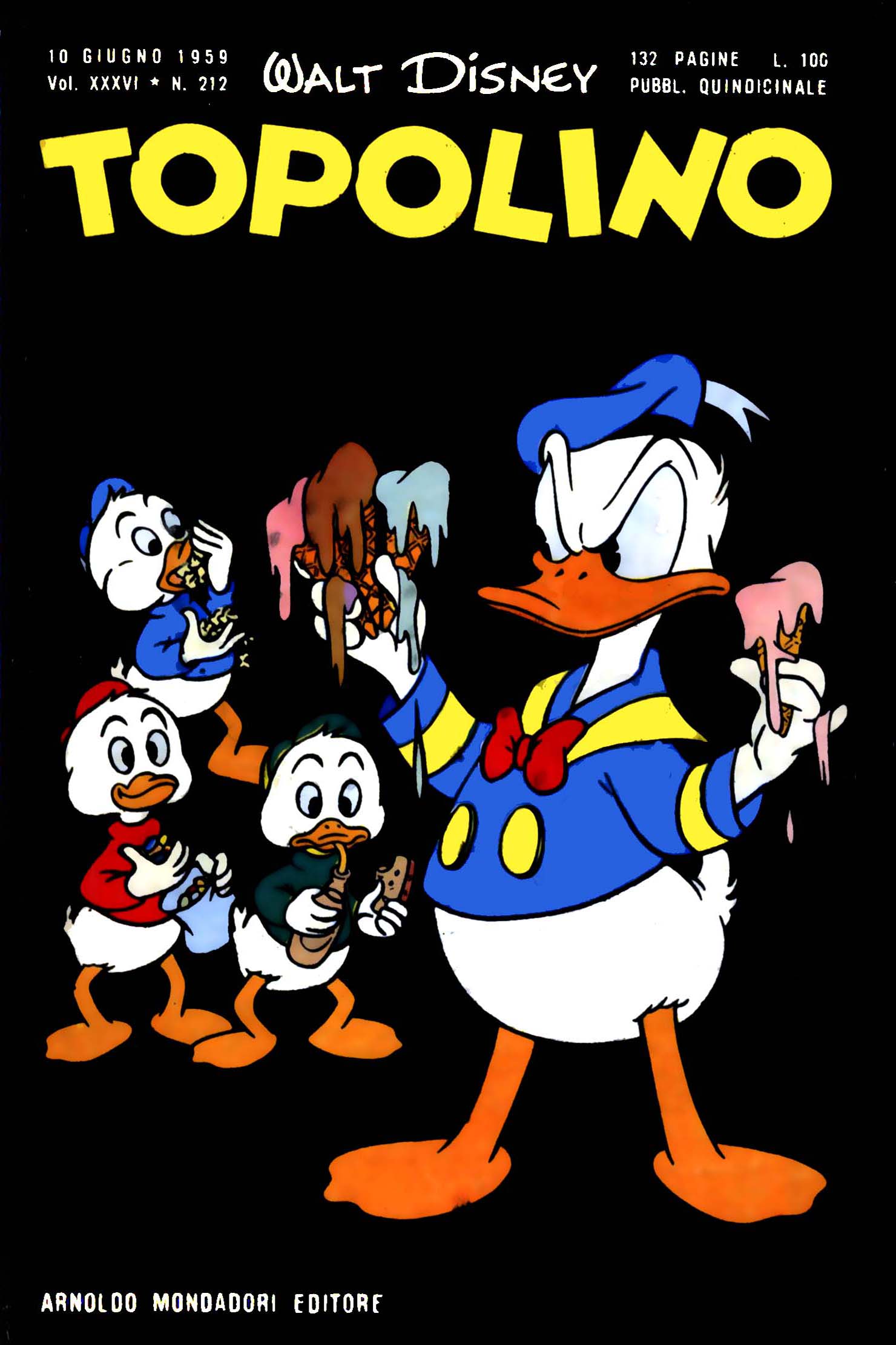 Fumetto Topolino -  1959