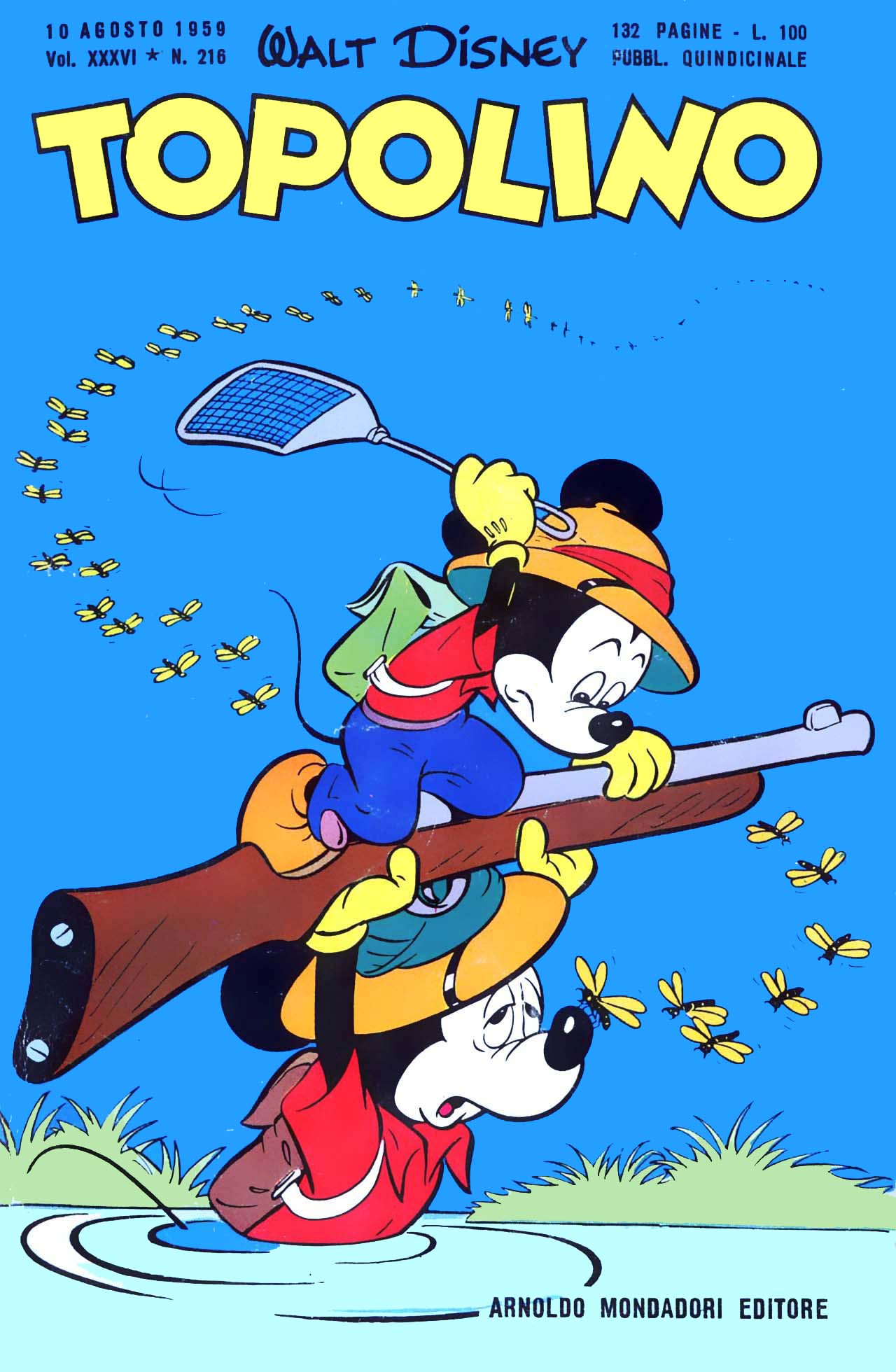 Fumetto Topolino -  1959