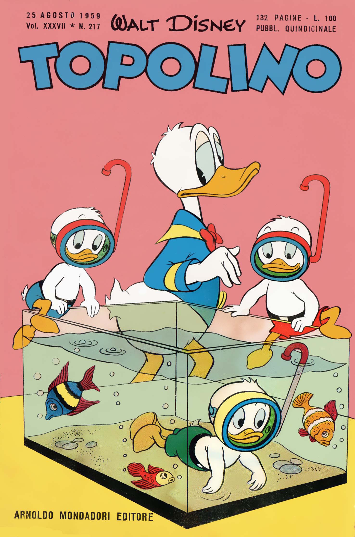 Fumetto Topolino -  1959