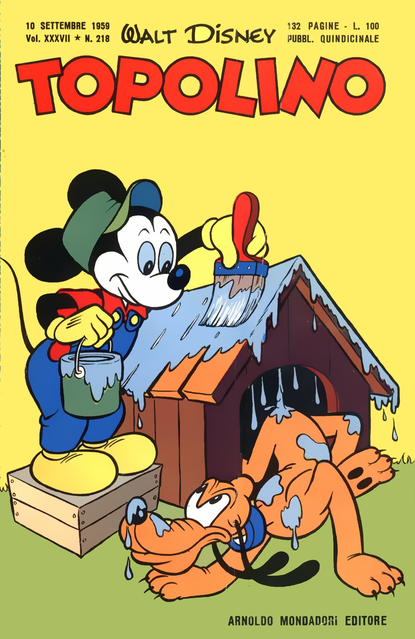 Fumetto Topolino -  1959