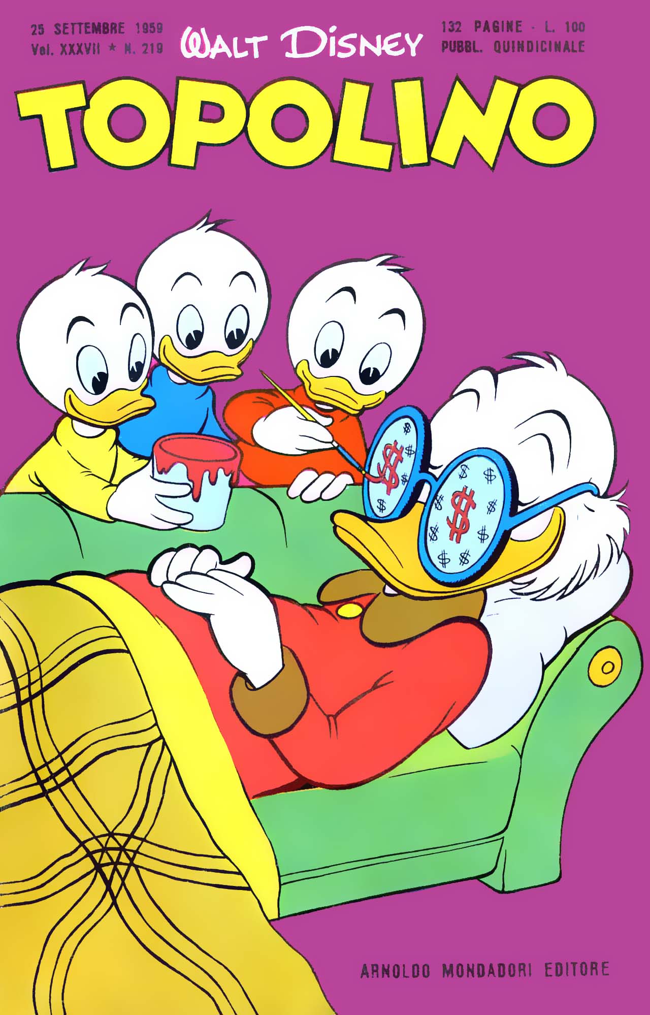 Fumetto Topolino -  1959