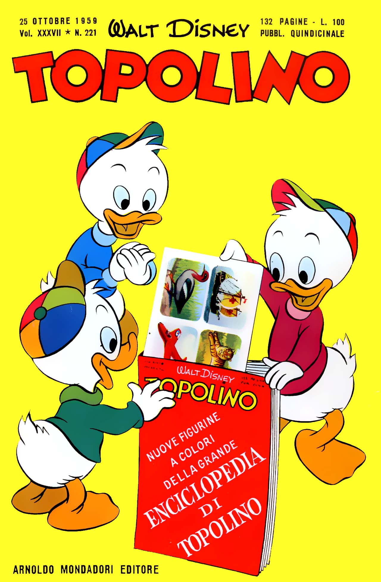 Fumetto Topolino -  1959