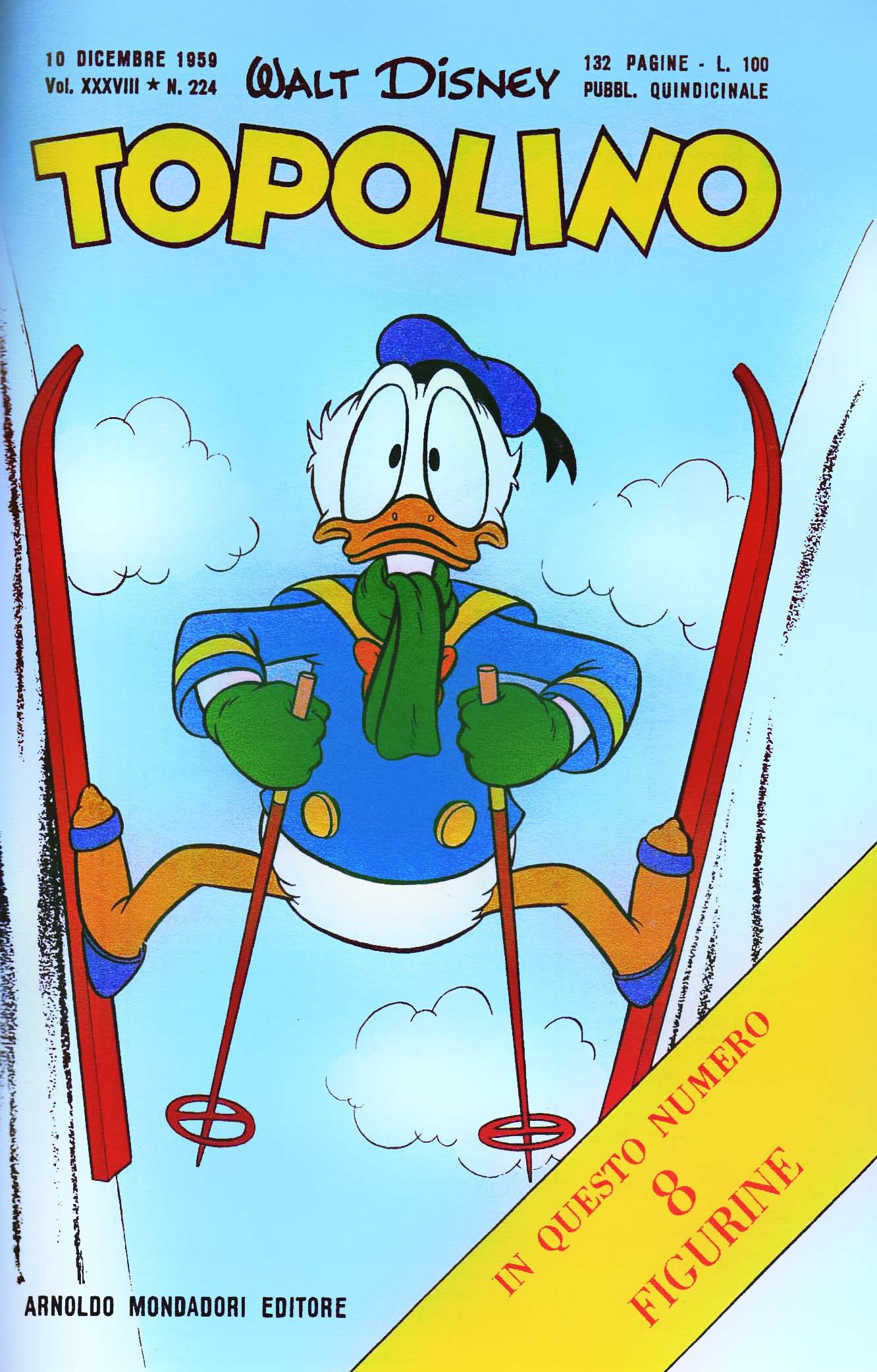 Fumetto Topolino -  1959