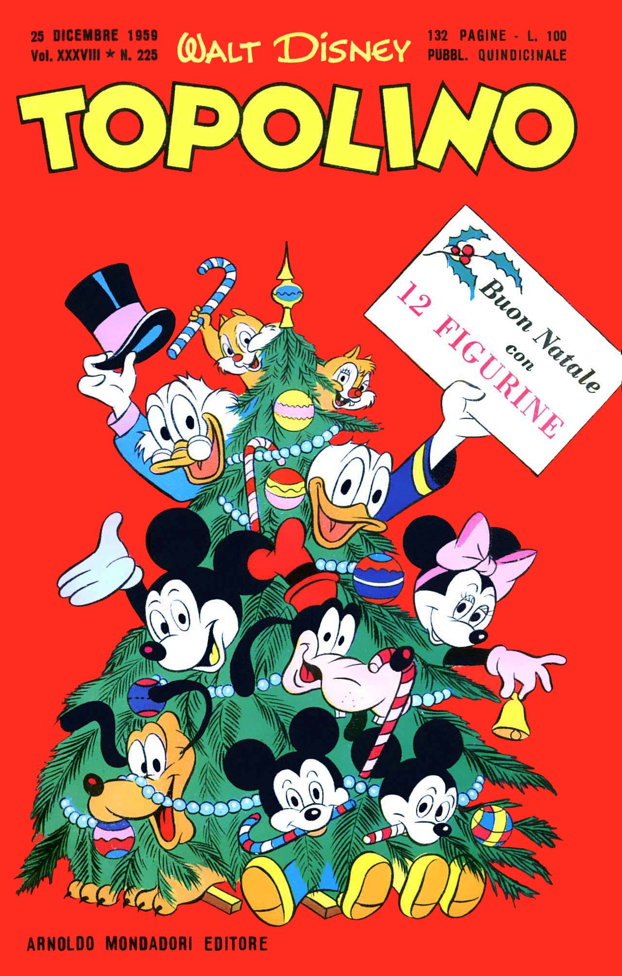 Fumetto Topolino -  1959
