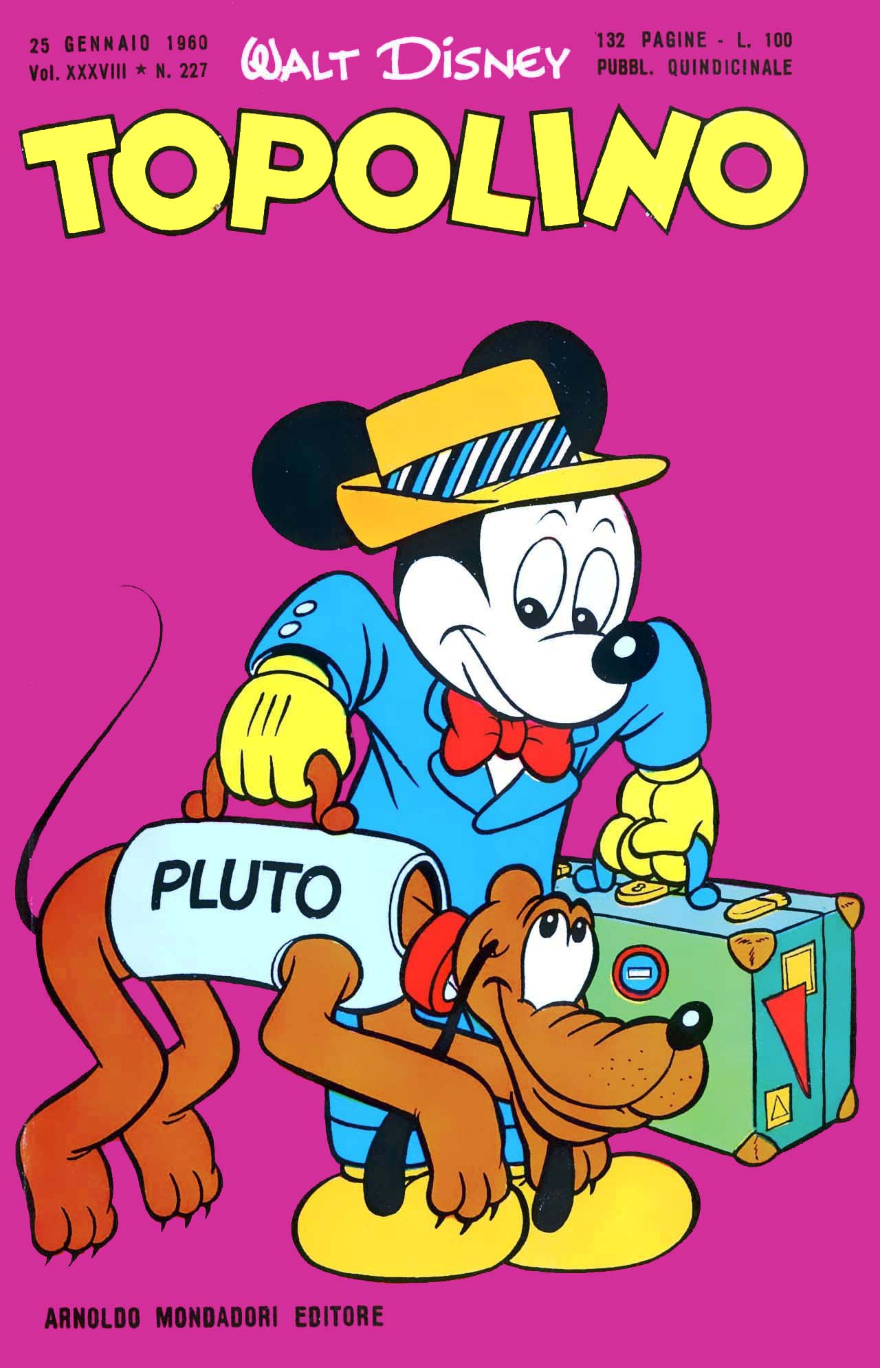 Fumetto Topolino -  1960