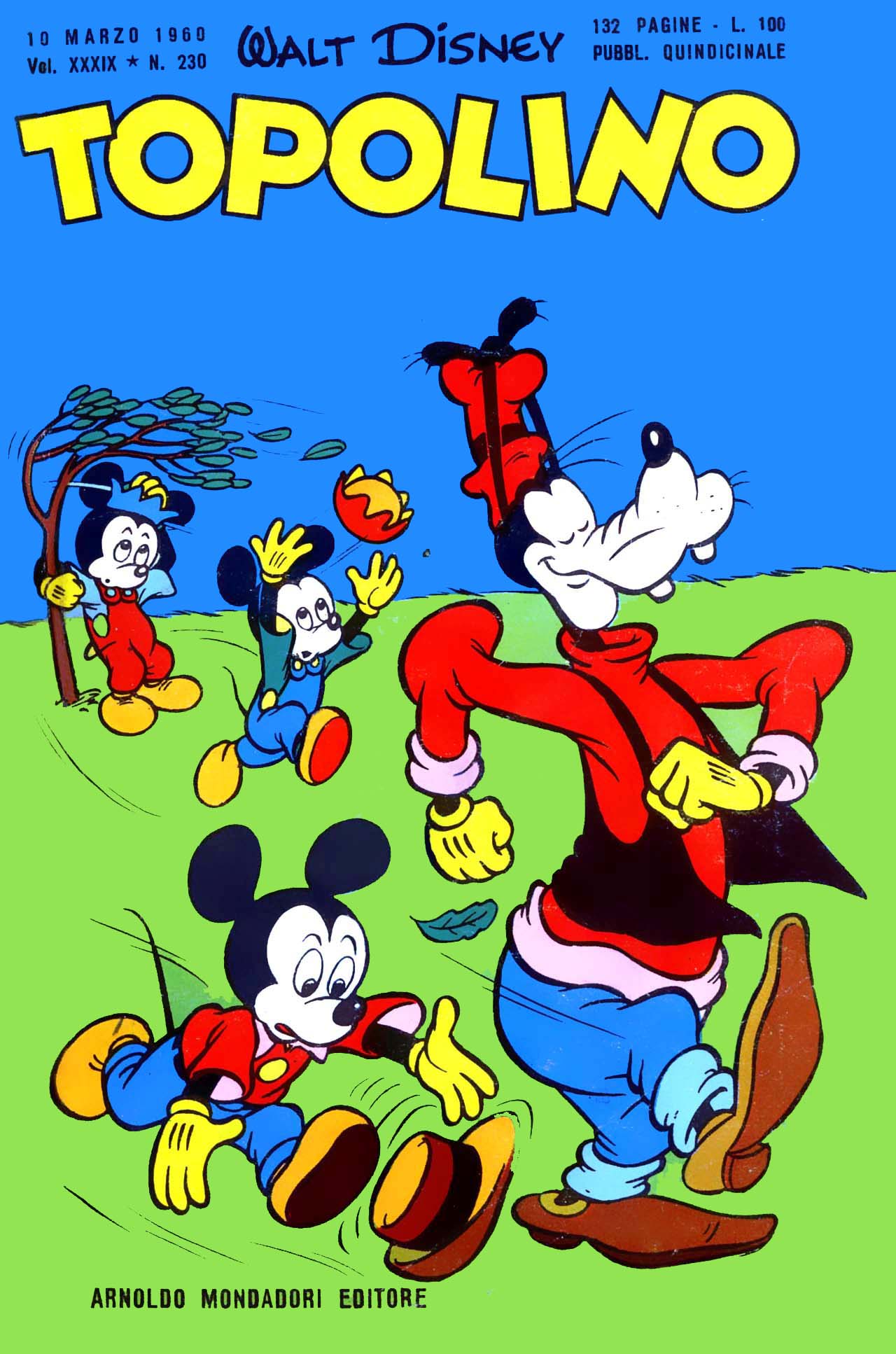 Fumetto Topolino -  1960