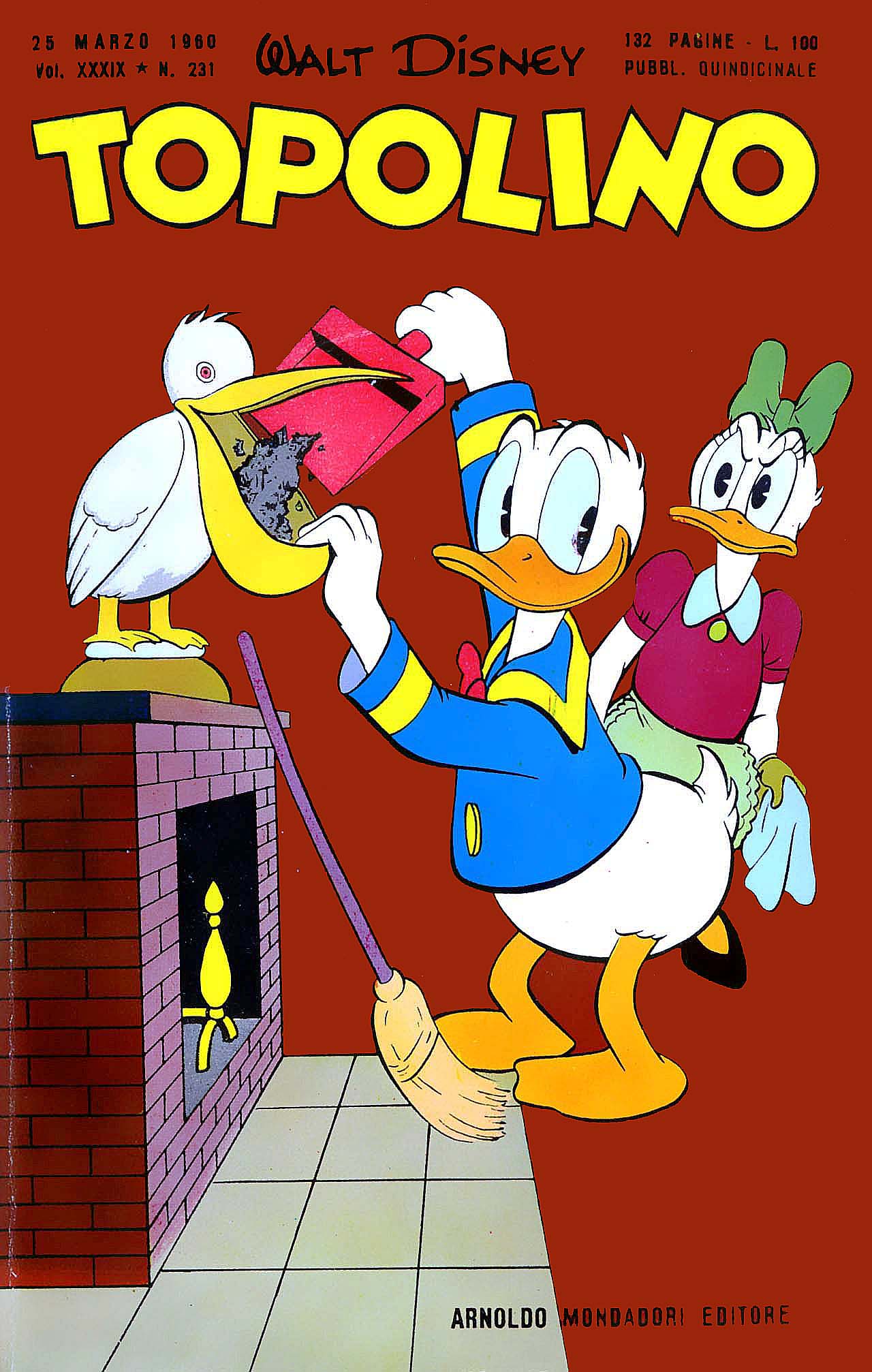 Fumetto Topolino -  1960