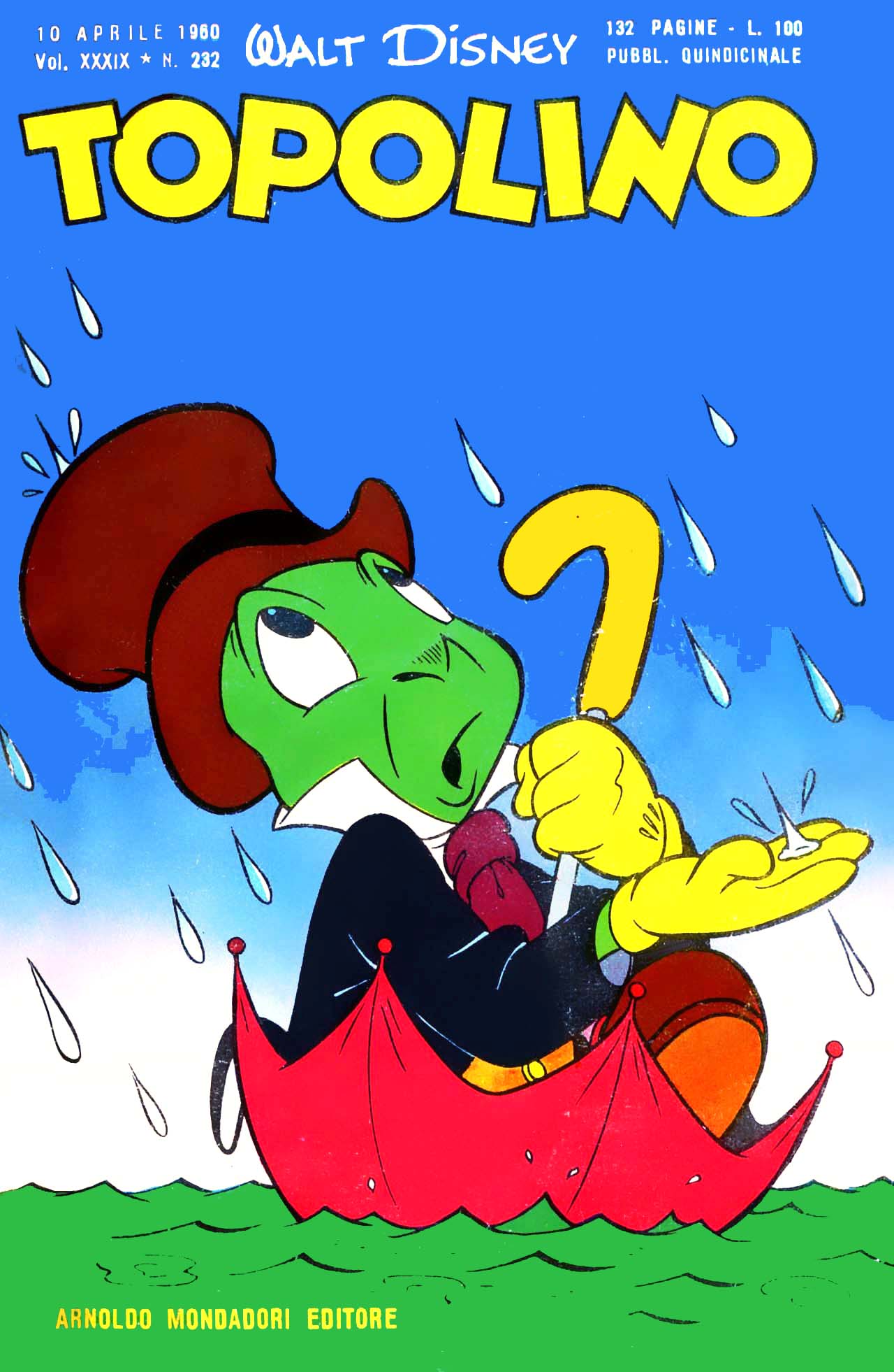 Fumetto Topolino -  1960