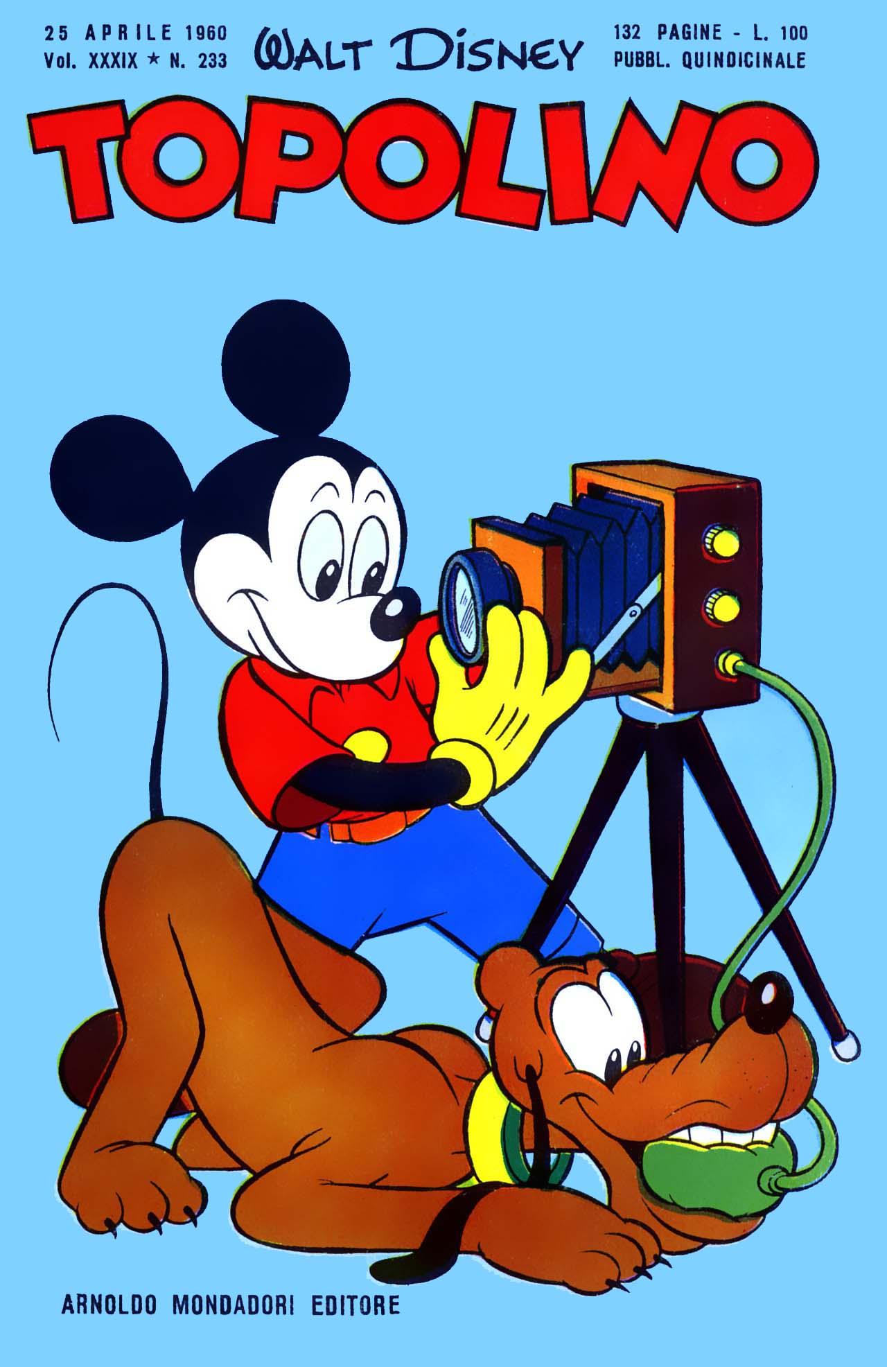 Fumetto Topolino -  1960