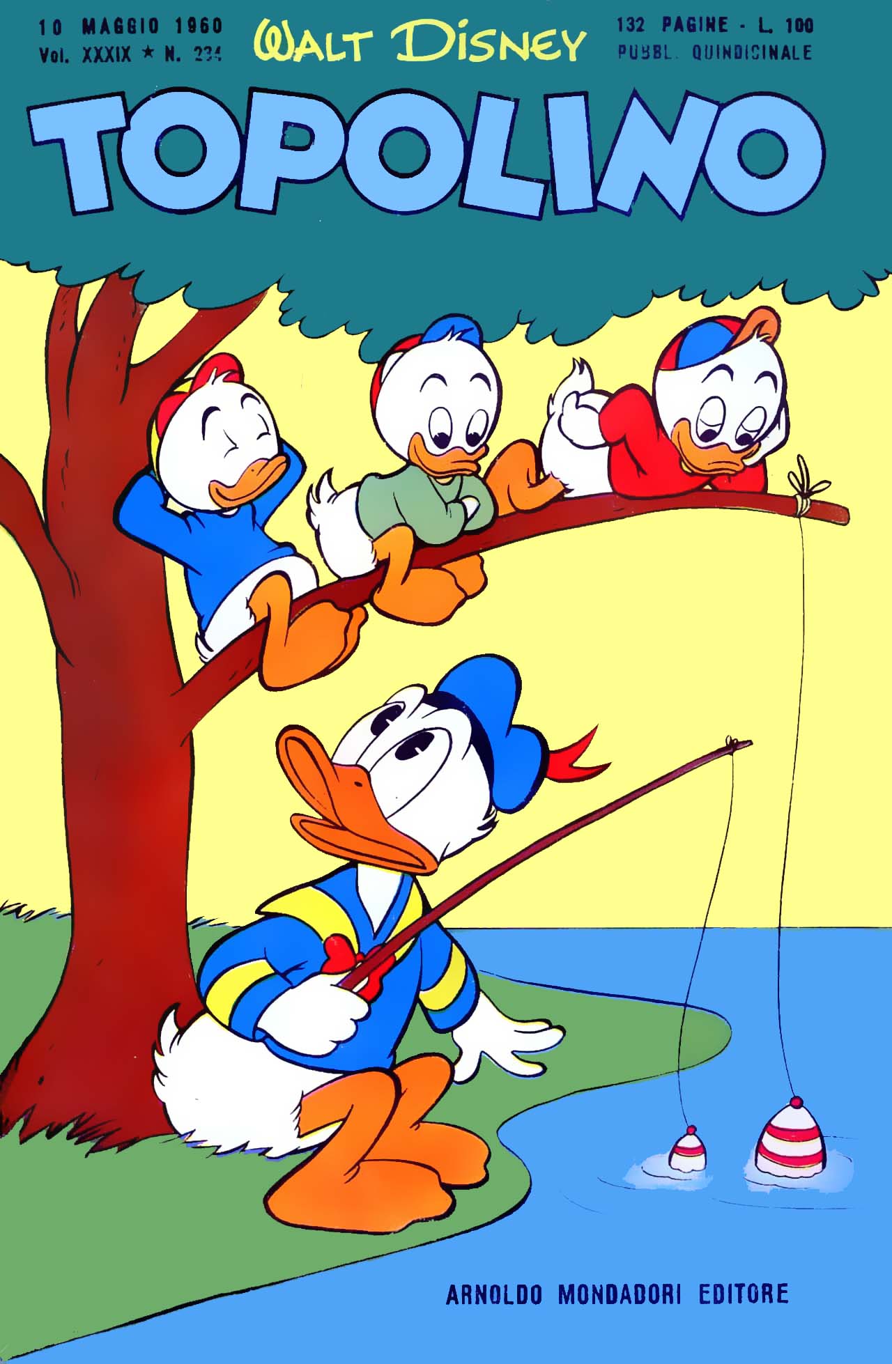 Fumetto Topolino -  1960