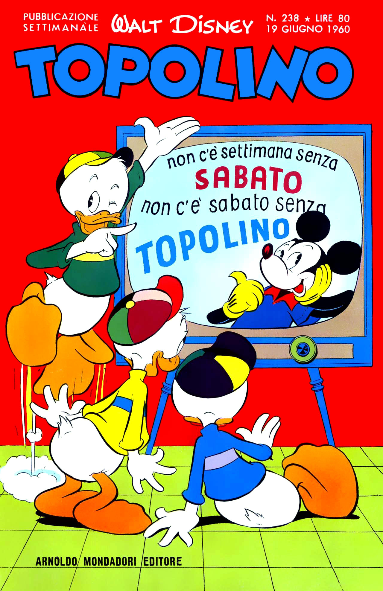 Fumetto Topolino -  1960