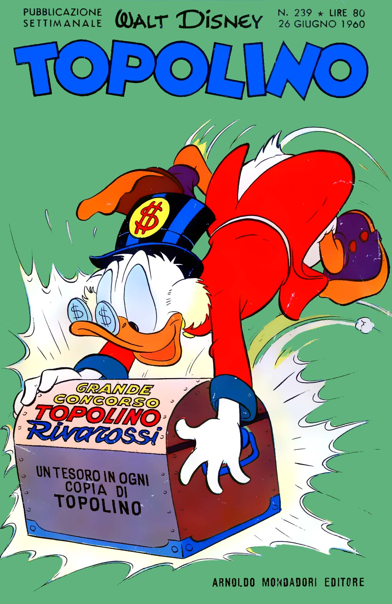 Fumetto Topolino -  1960