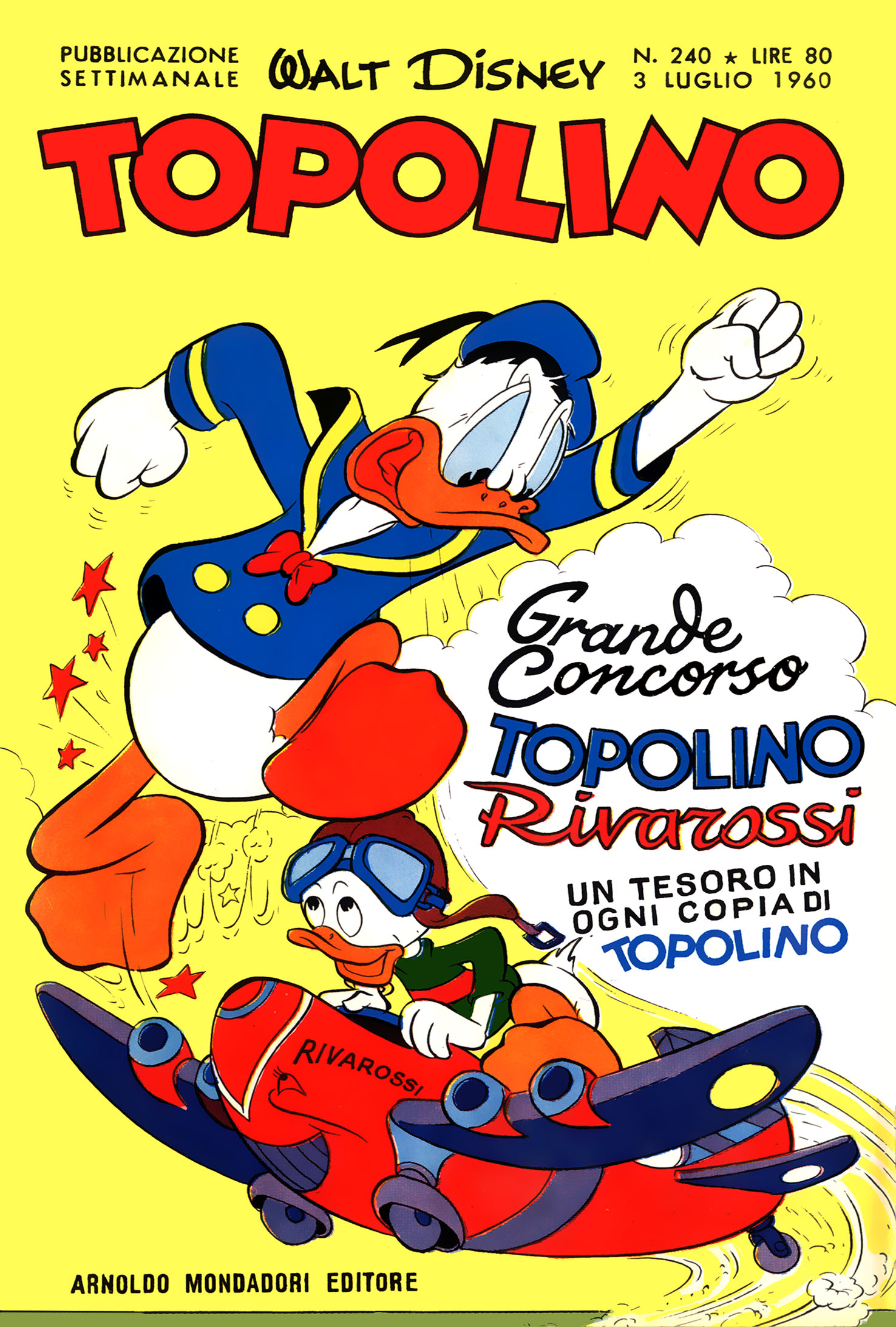 Fumetto Topolino -  1960