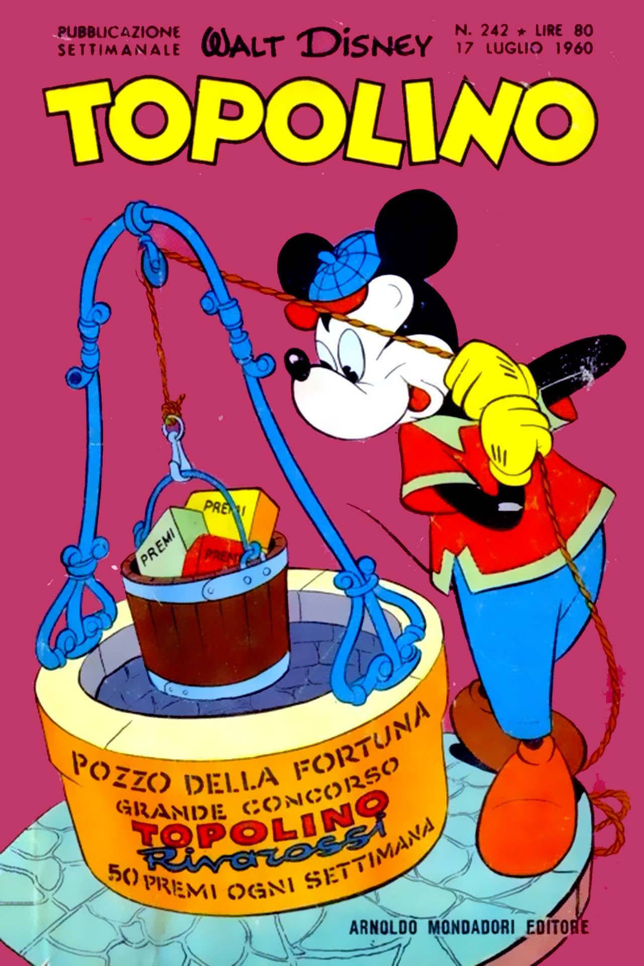 Fumetto Topolino -  1960