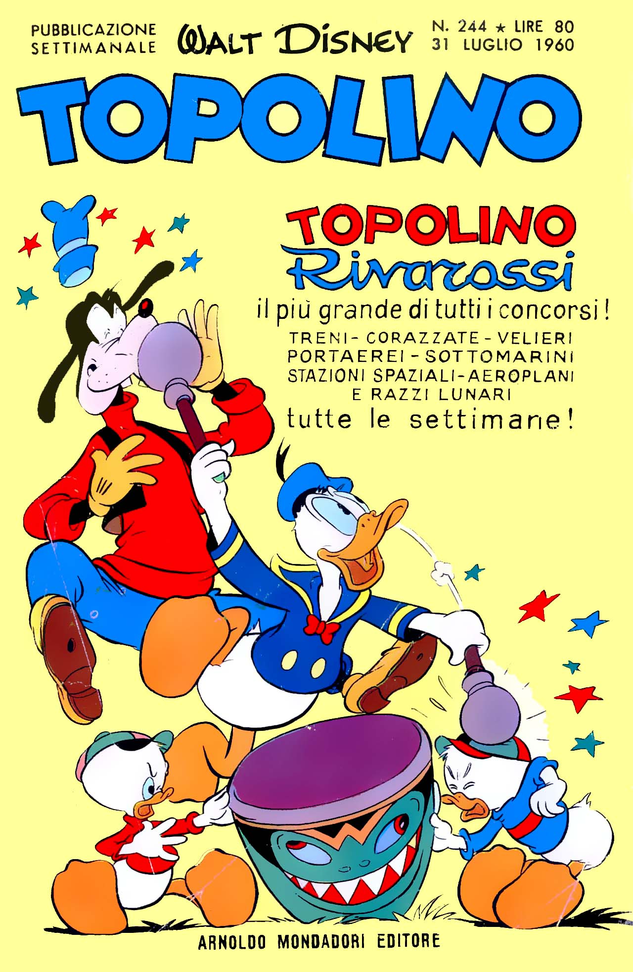 Fumetto Topolino -  1960