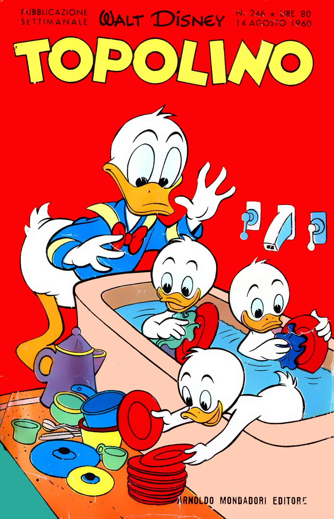 Fumetto Topolino -  1960