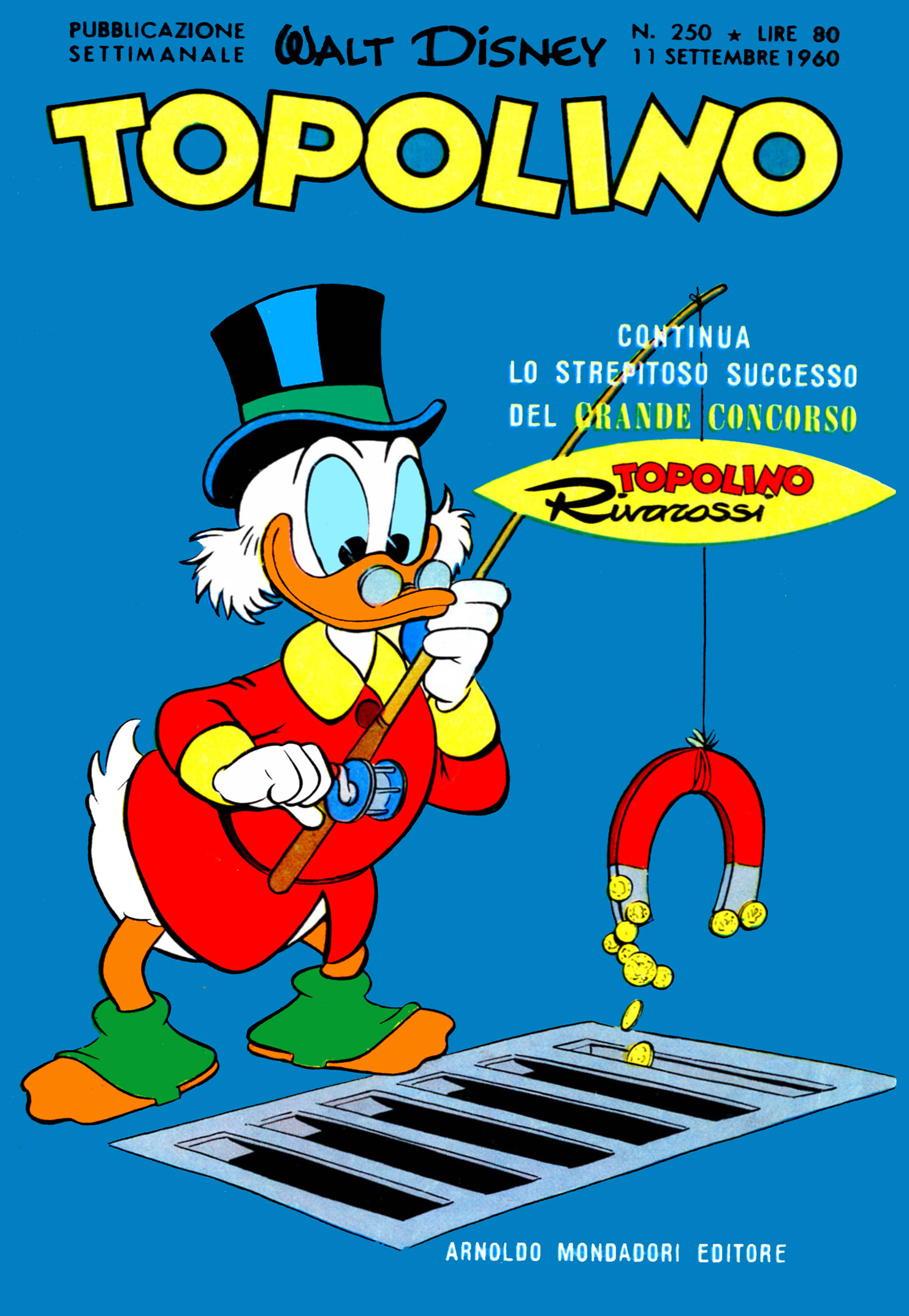 Fumetto Topolino -  1960