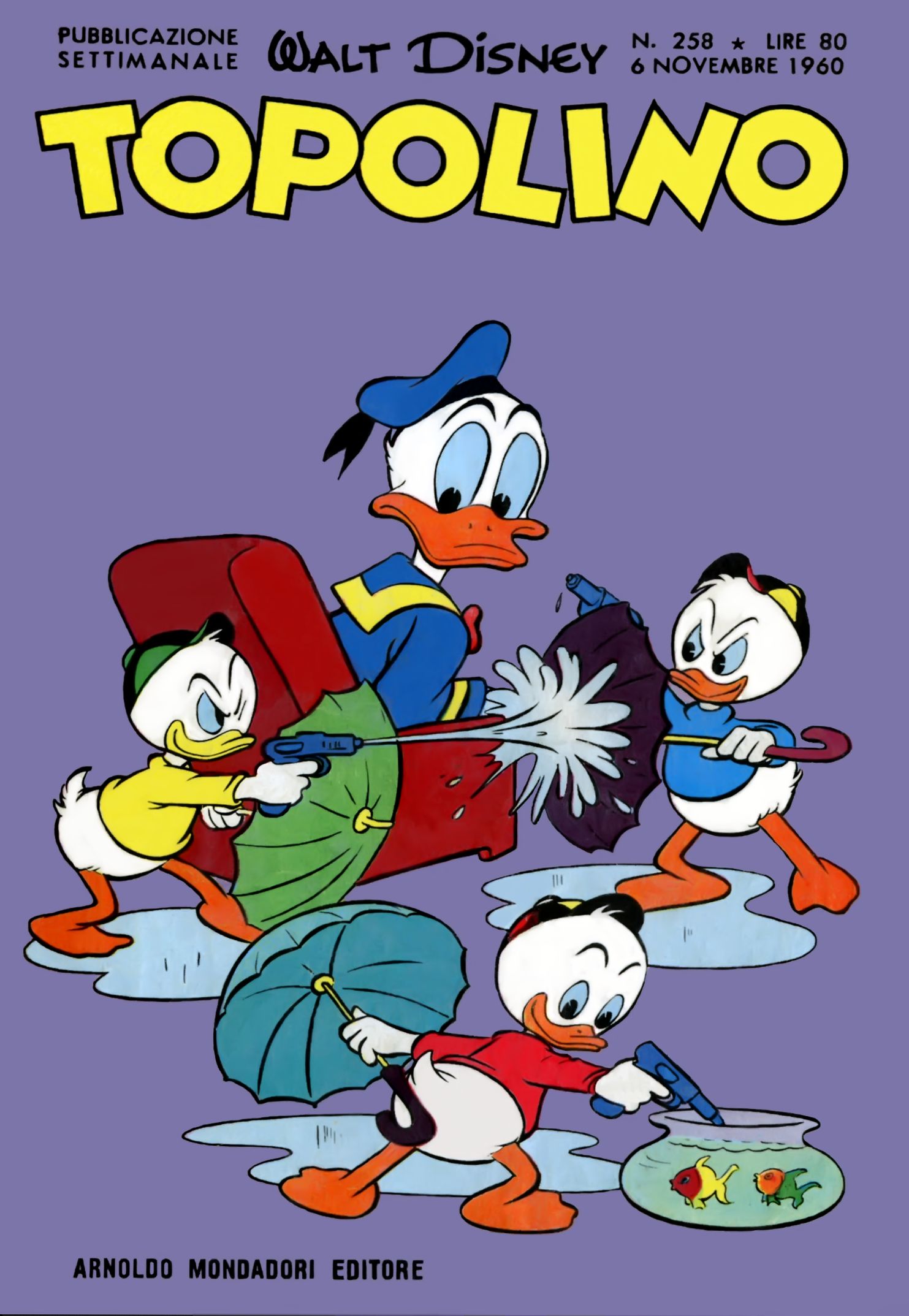 Fumetto Topolino -  1960