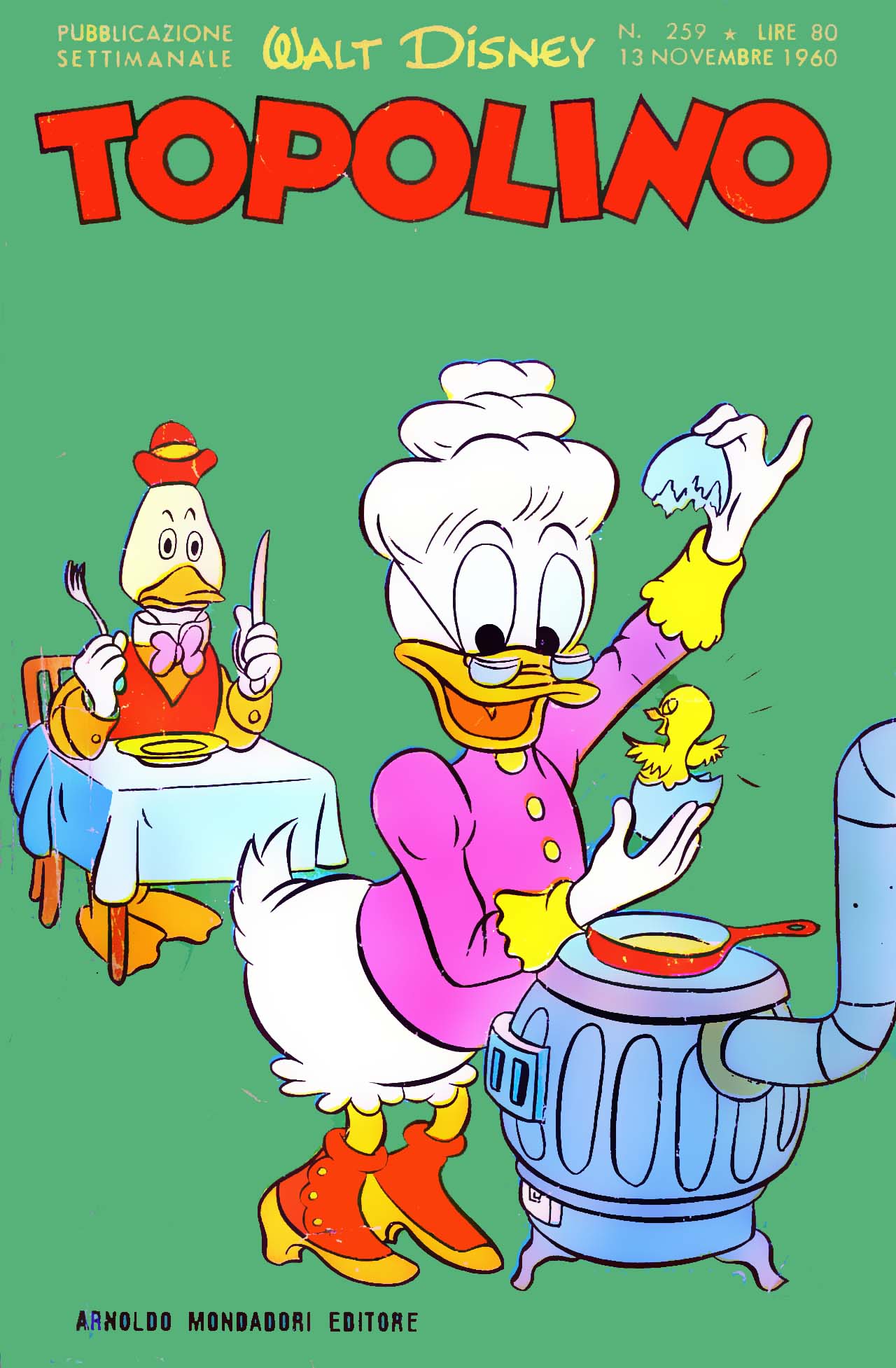 Fumetto Topolino -  1960