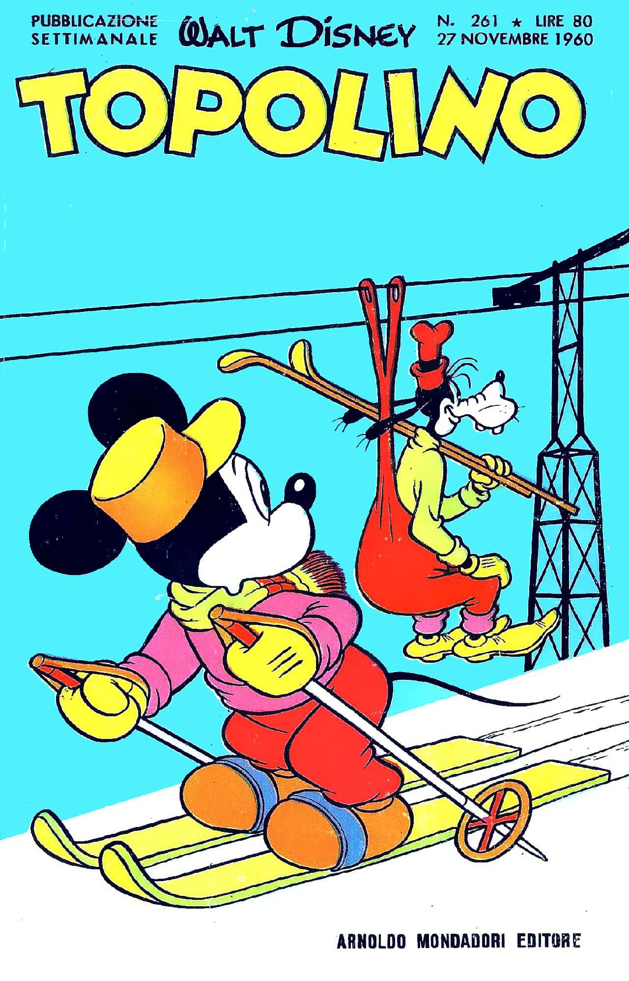 Fumetto Topolino -  1960