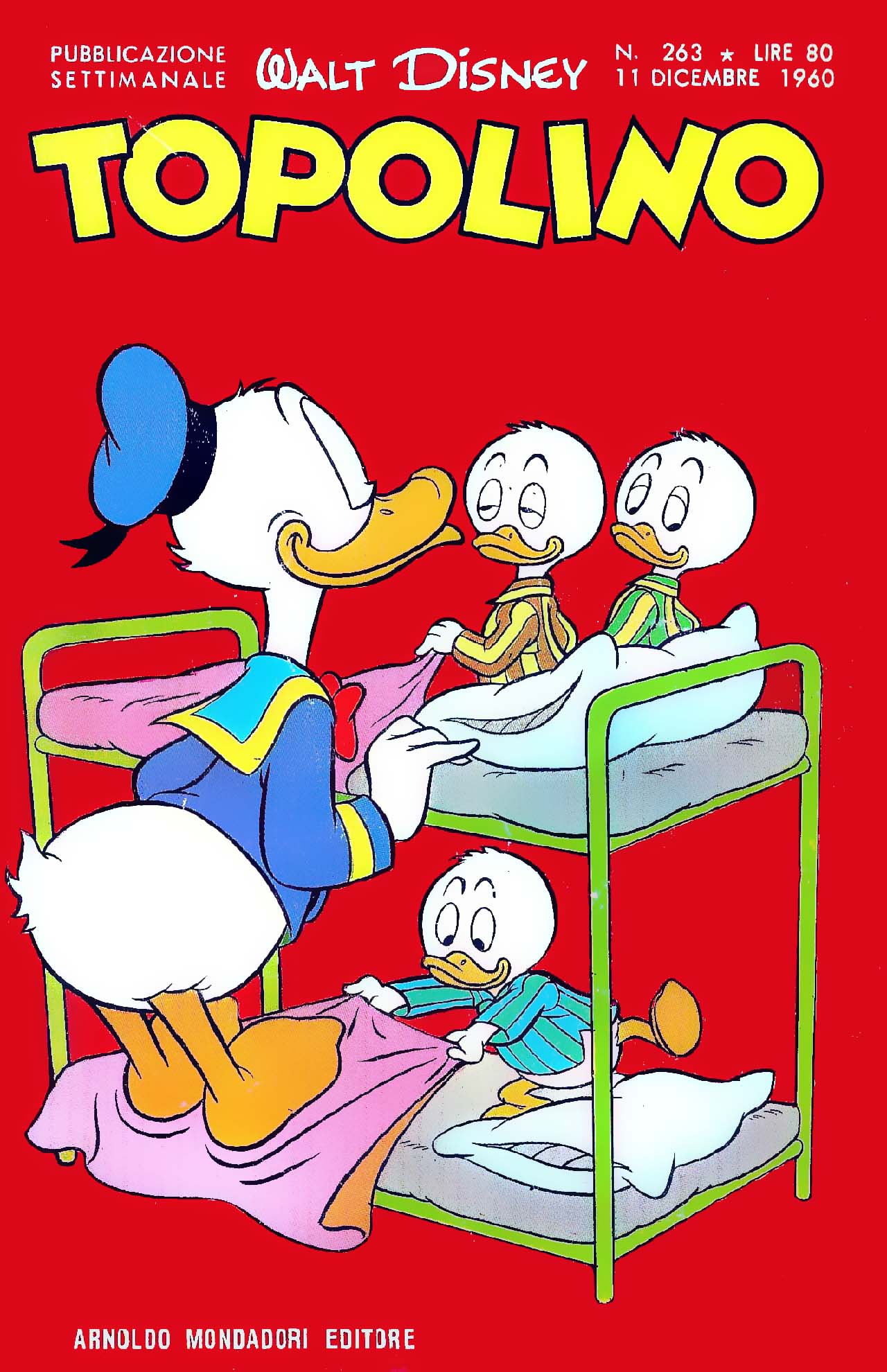 Fumetto Topolino -  1960