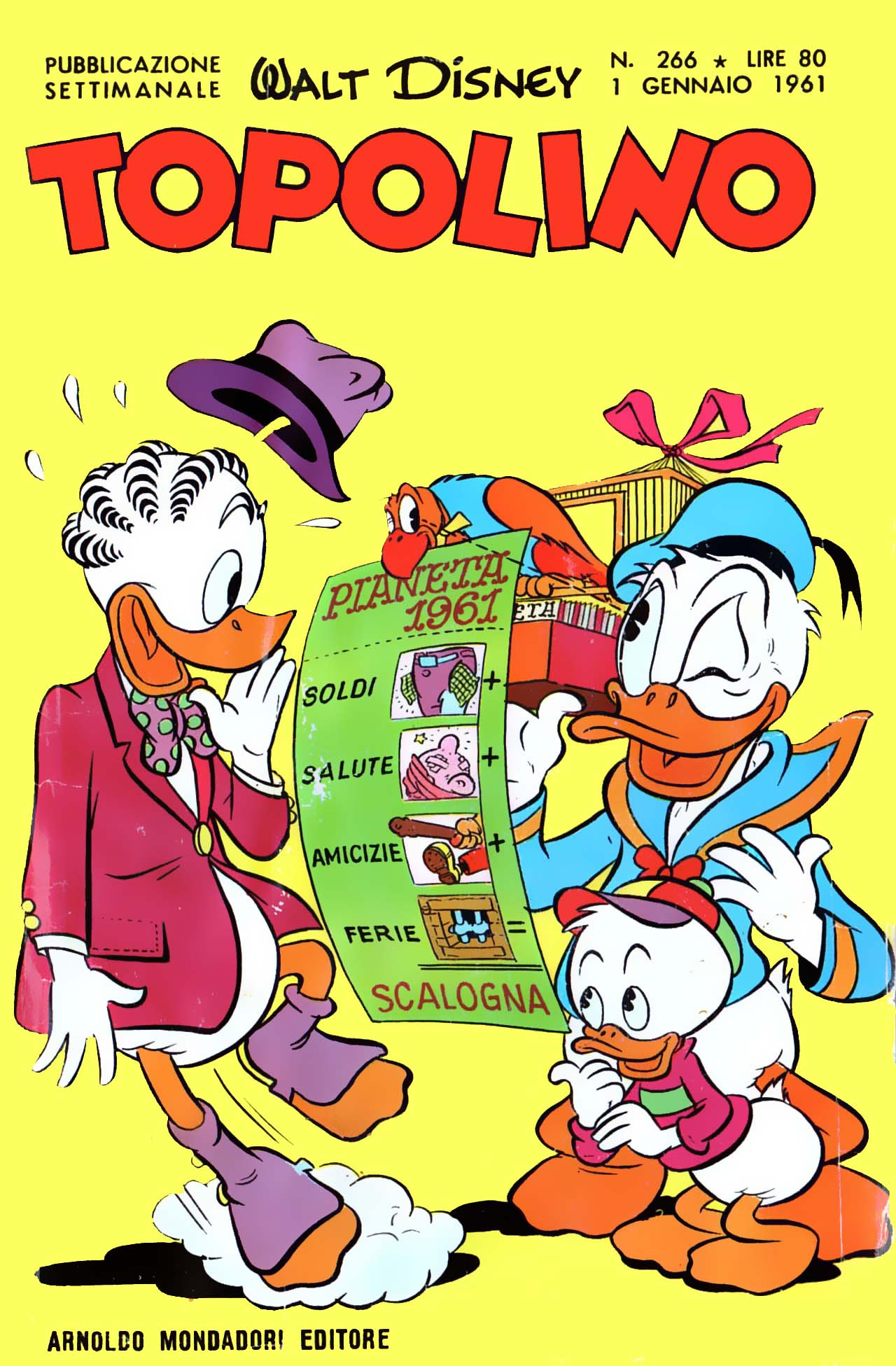 Fumetto Topolino -  1961