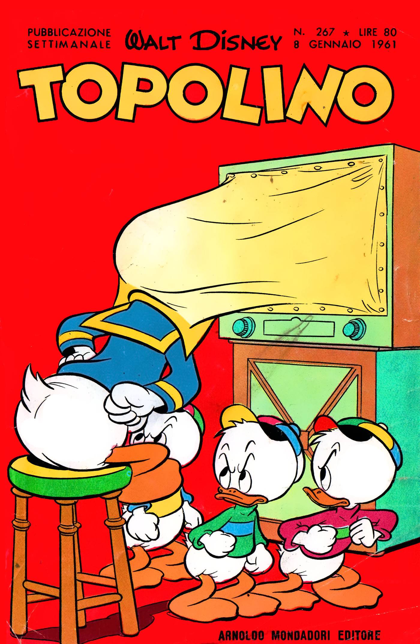 Fumetto Topolino -  1961