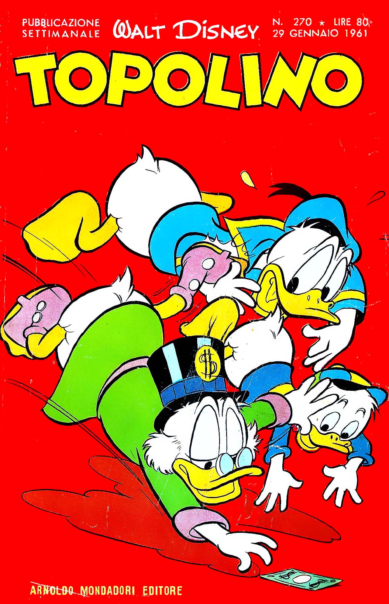 Fumetto Topolino -  1961