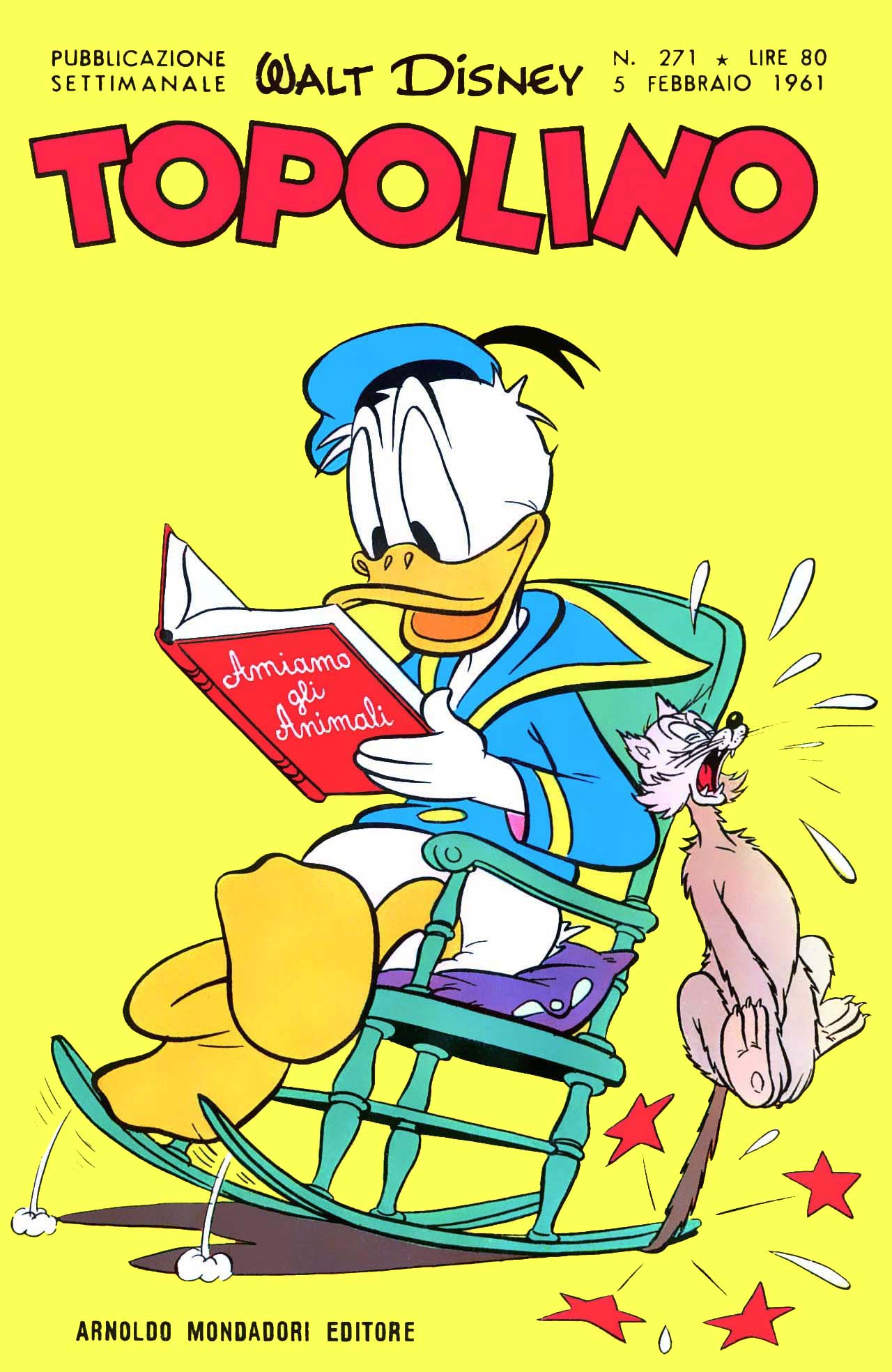 Fumetto Topolino -  1961
