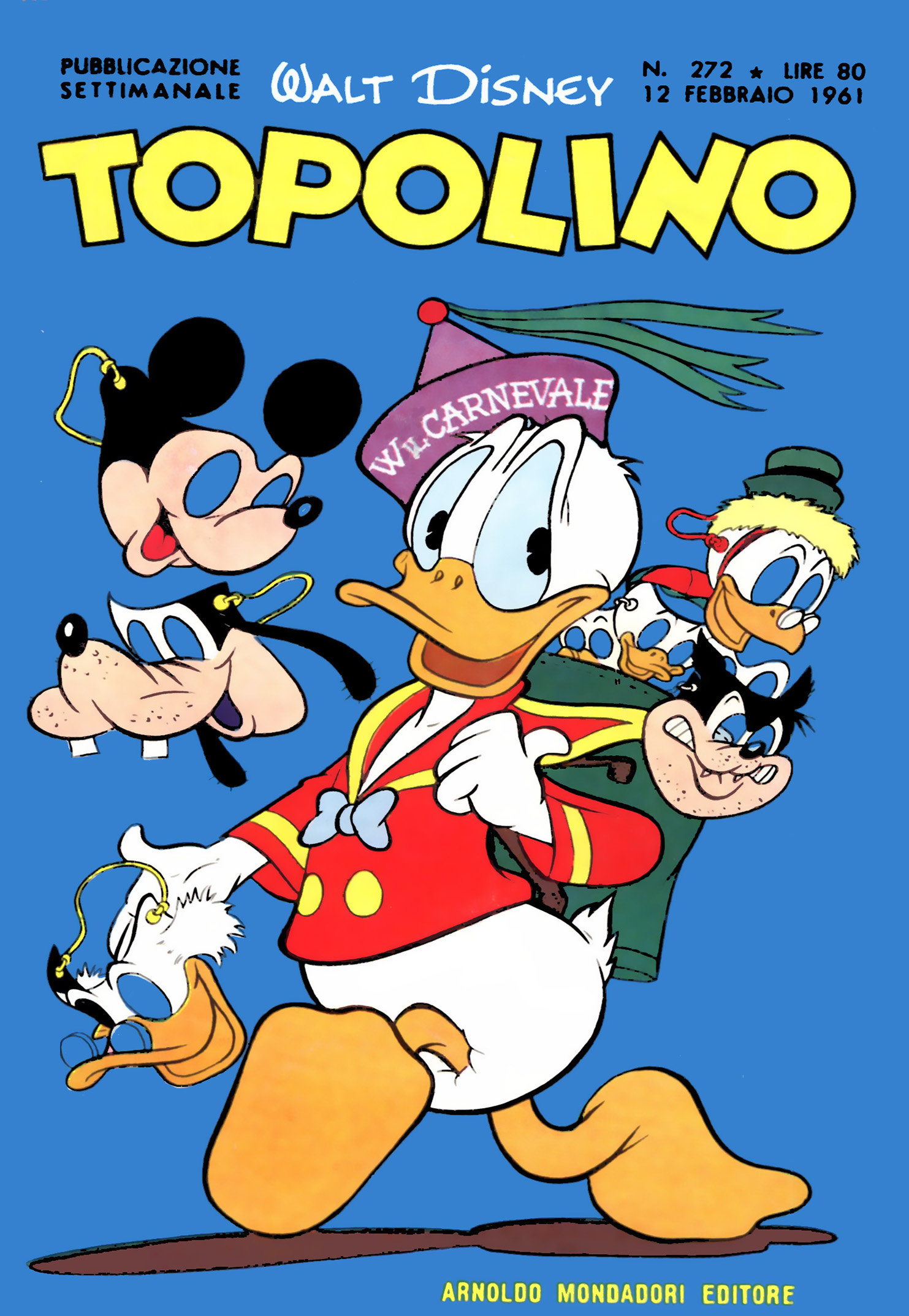 Fumetto Topolino -  1961