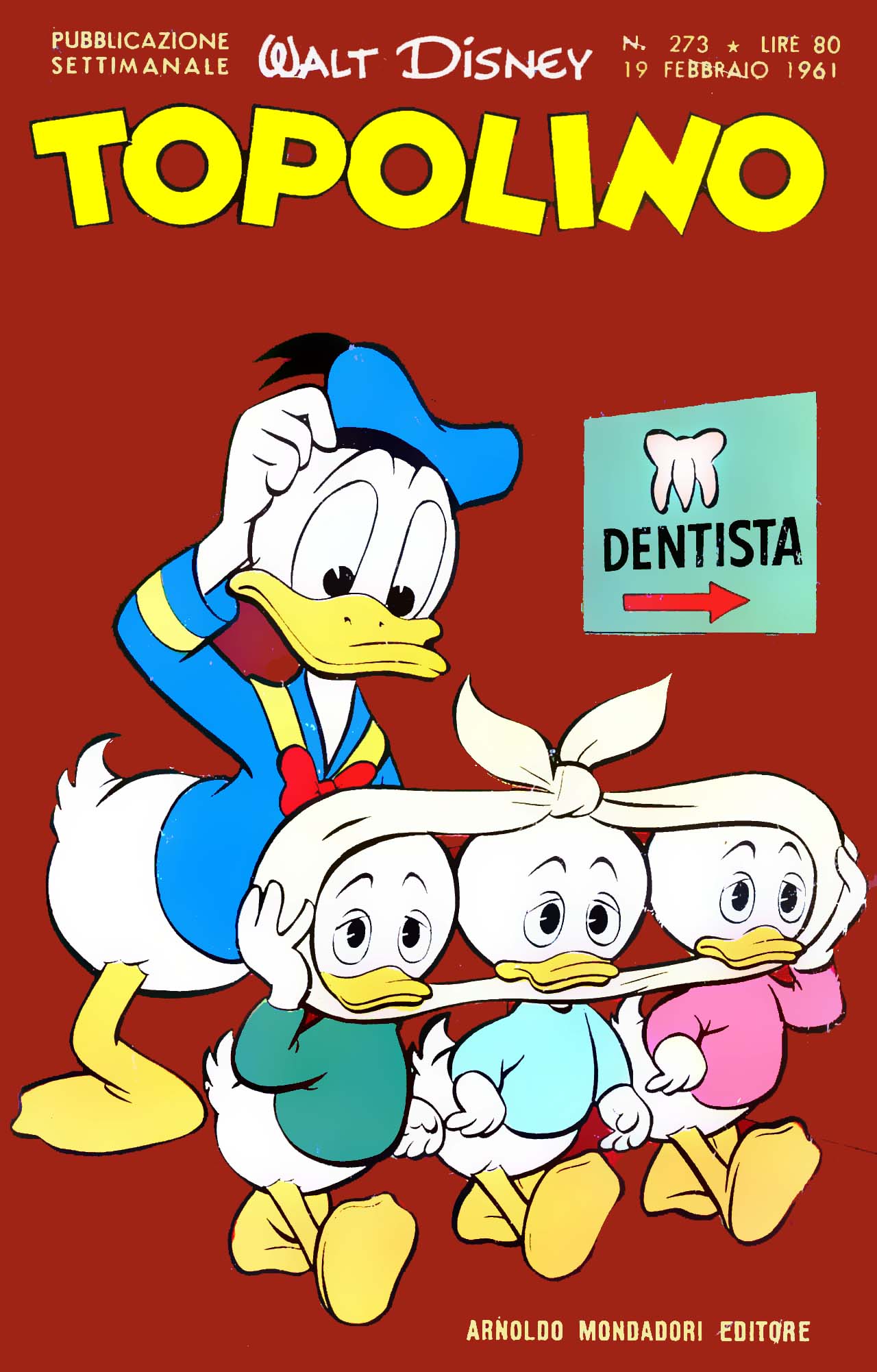 Fumetto Topolino -  1961