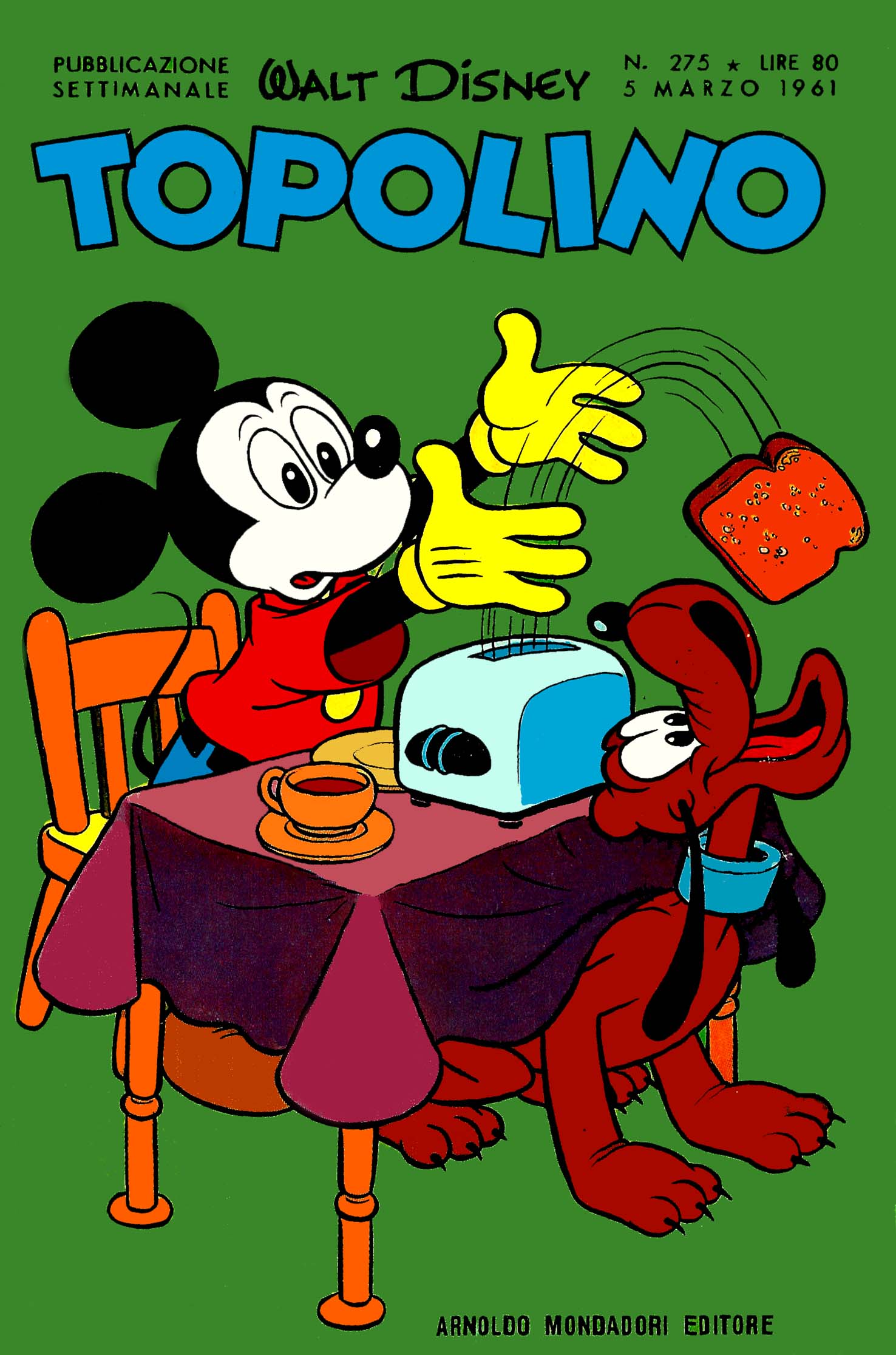 Fumetto Topolino -  1961