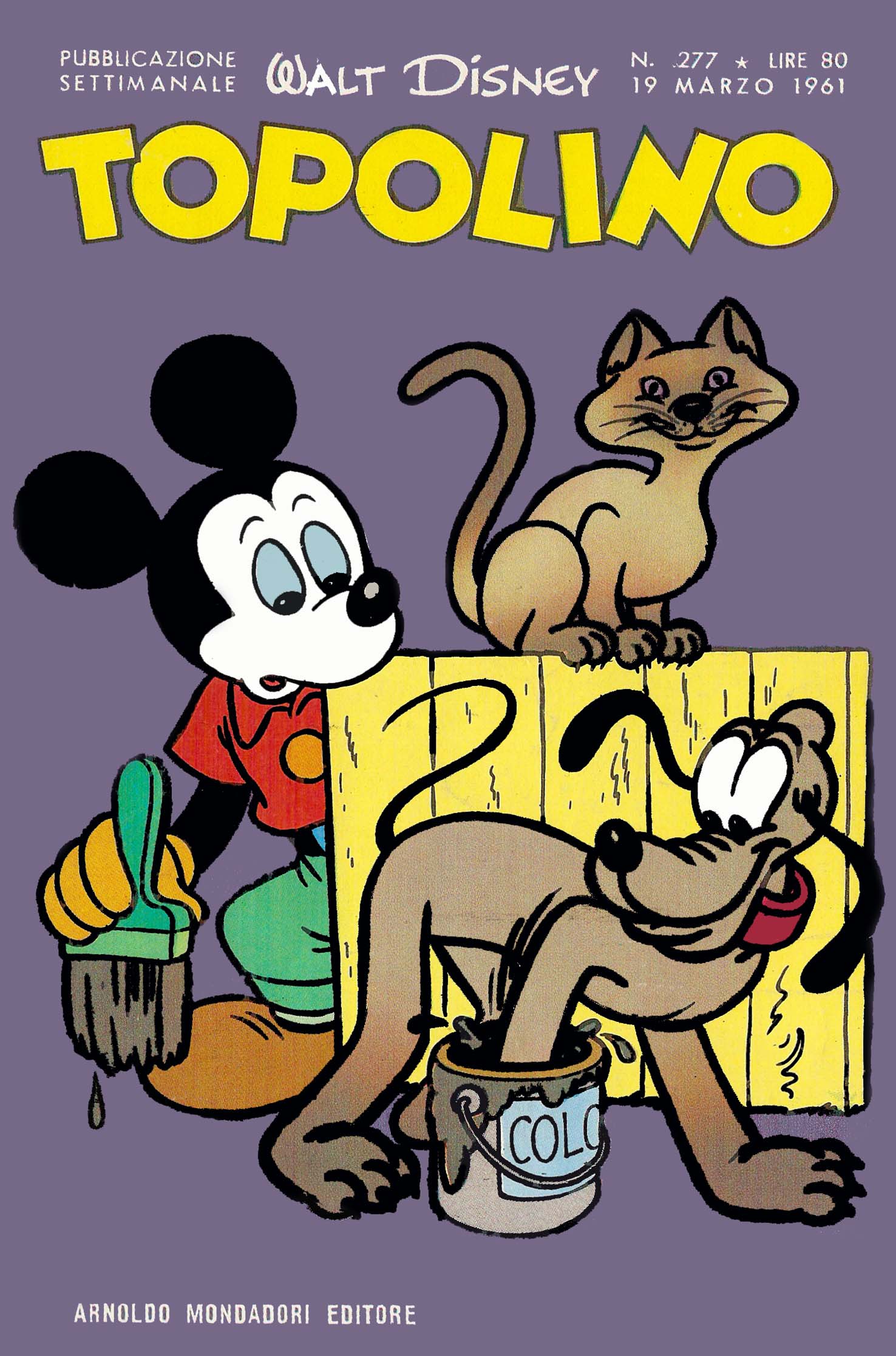 Fumetto Topolino -  1961