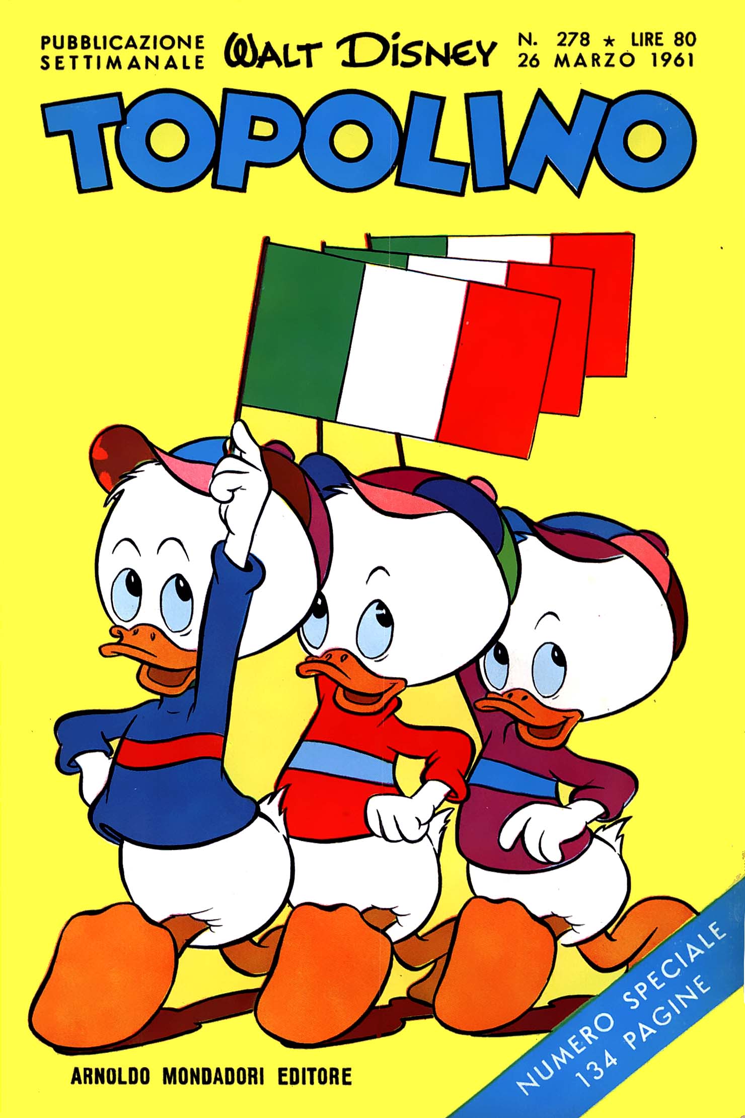 Fumetto Topolino -  1961