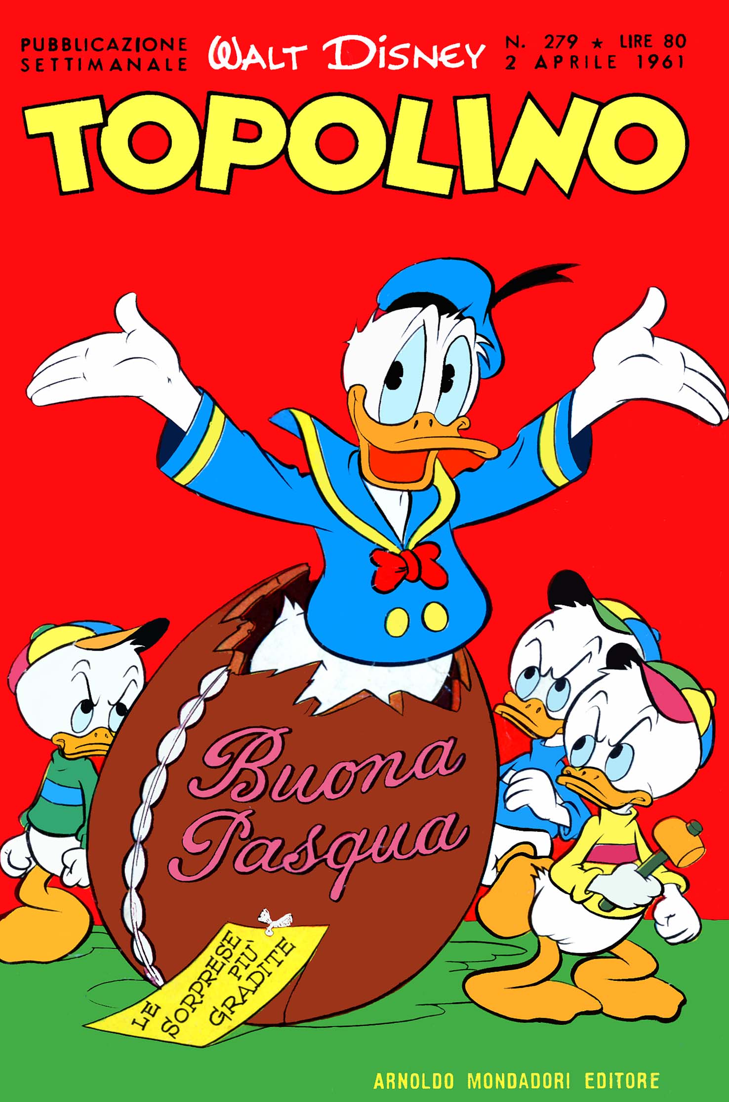 Fumetto Topolino -  1961