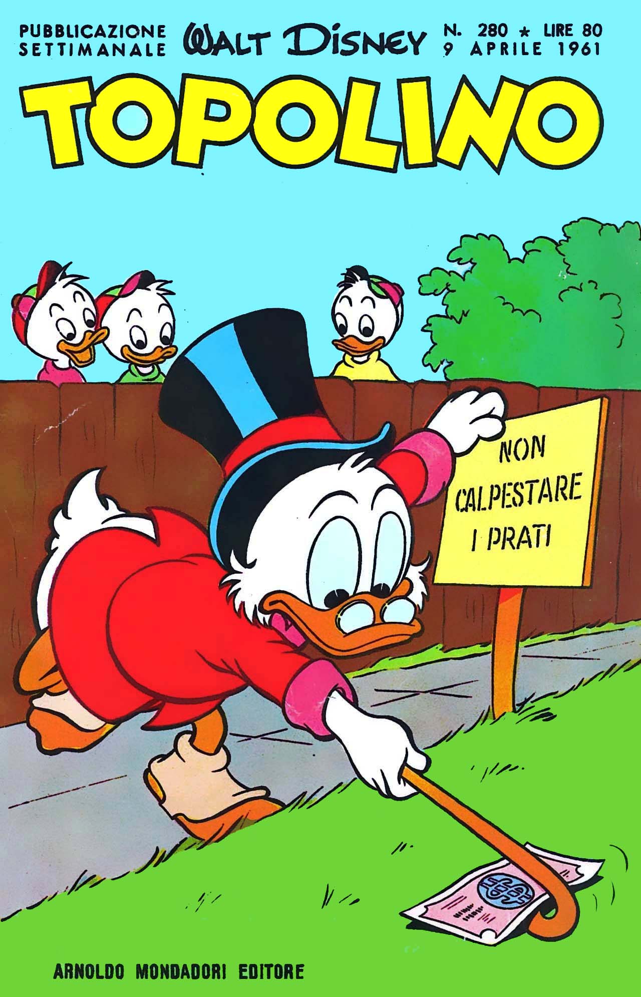 Fumetto Topolino -  1961