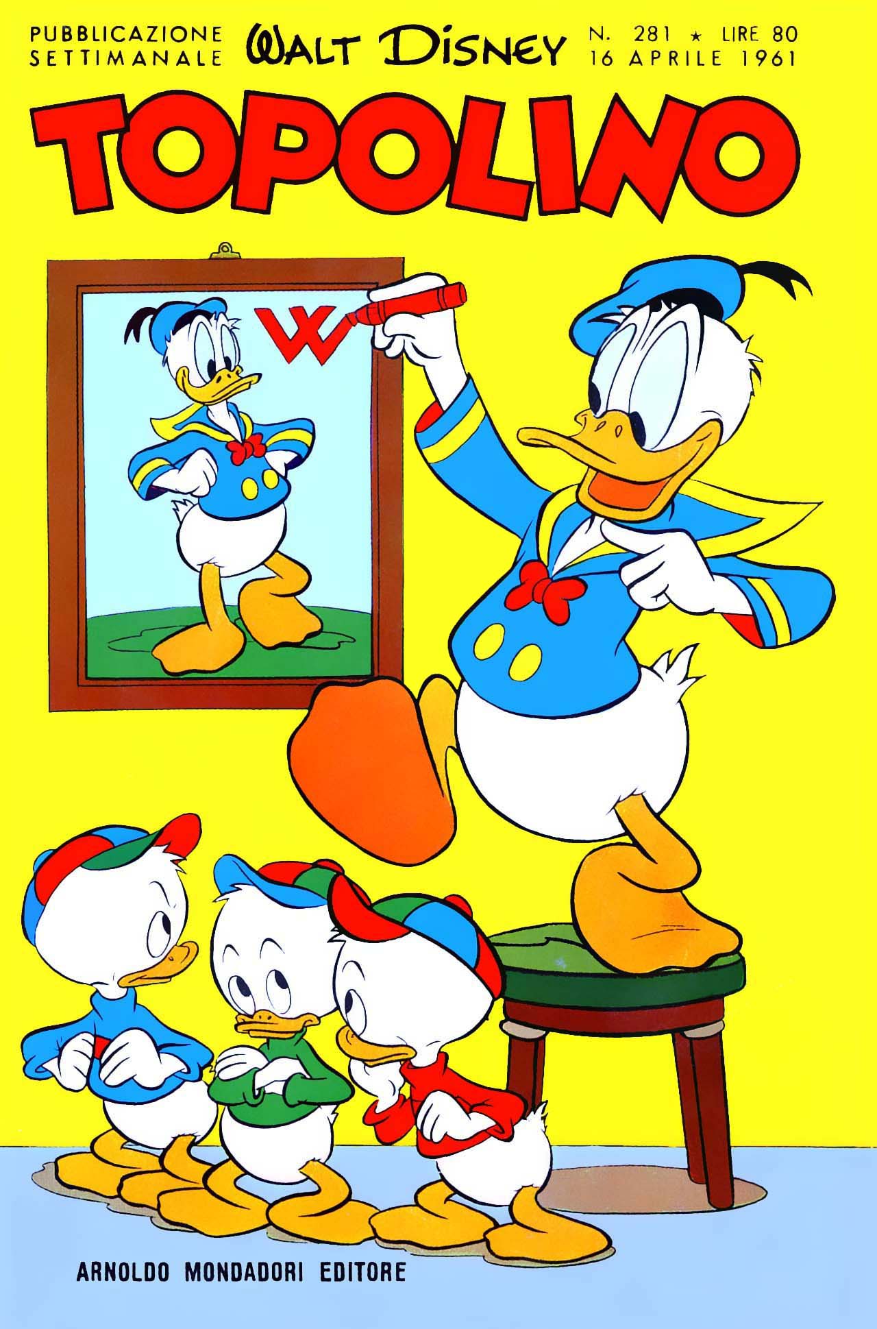 Fumetto Topolino -  1961