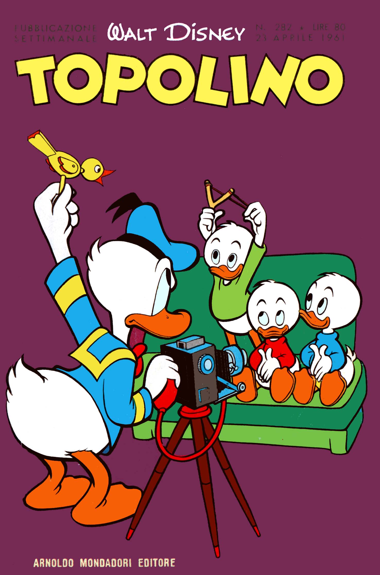 Fumetto Topolino -  1961