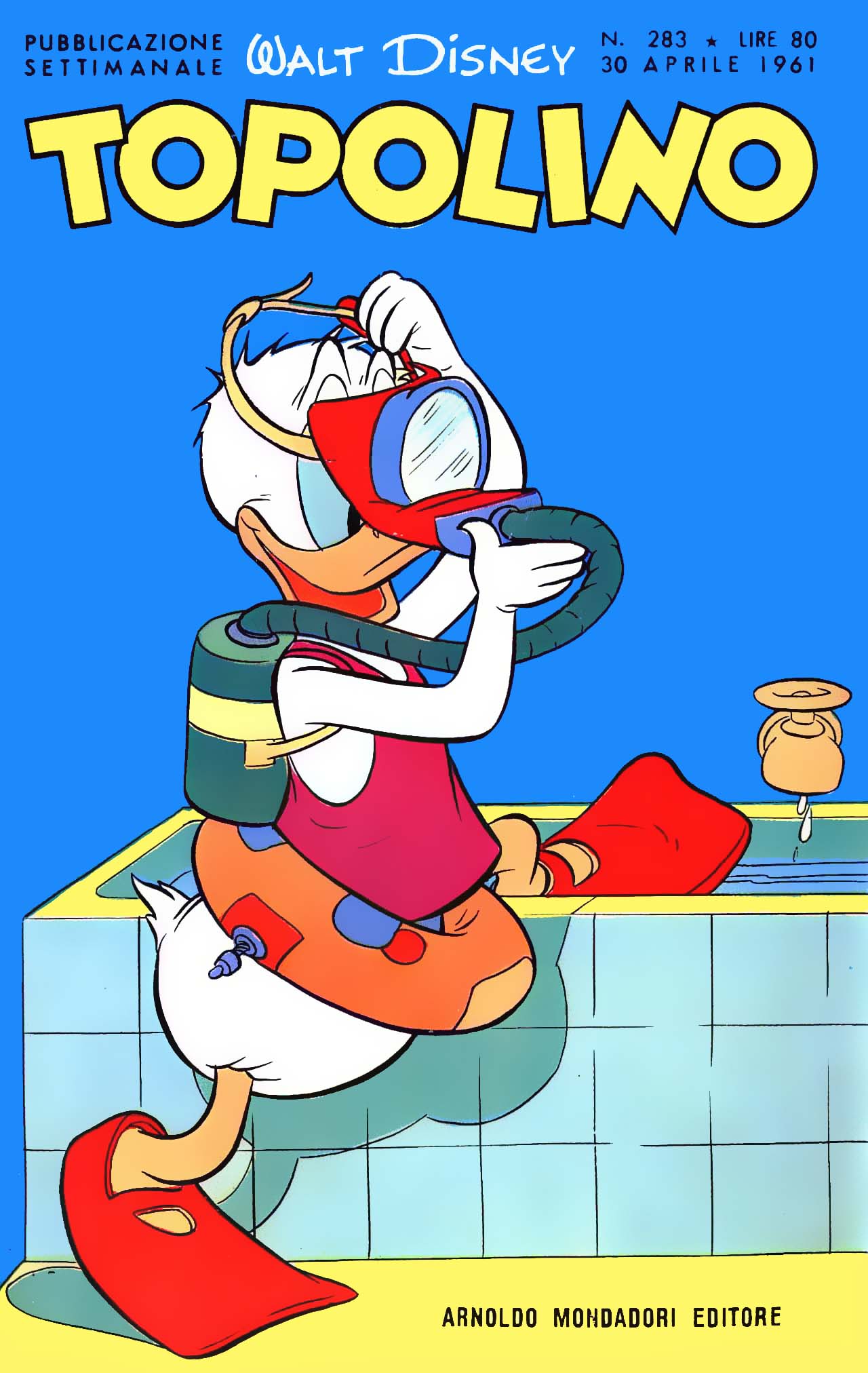 Fumetto Topolino -  1961